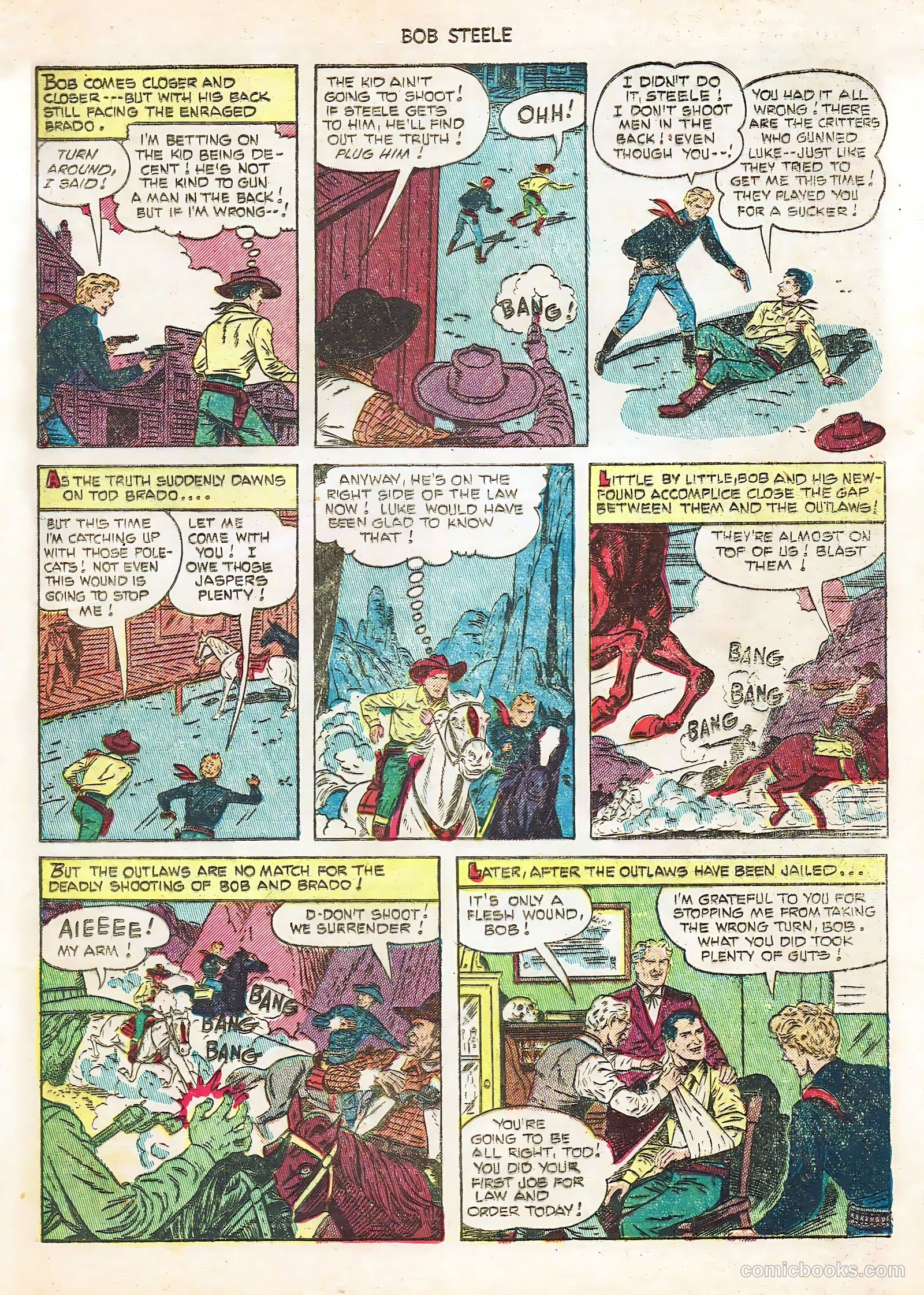 Bob Steele #10 — page 9 of 36