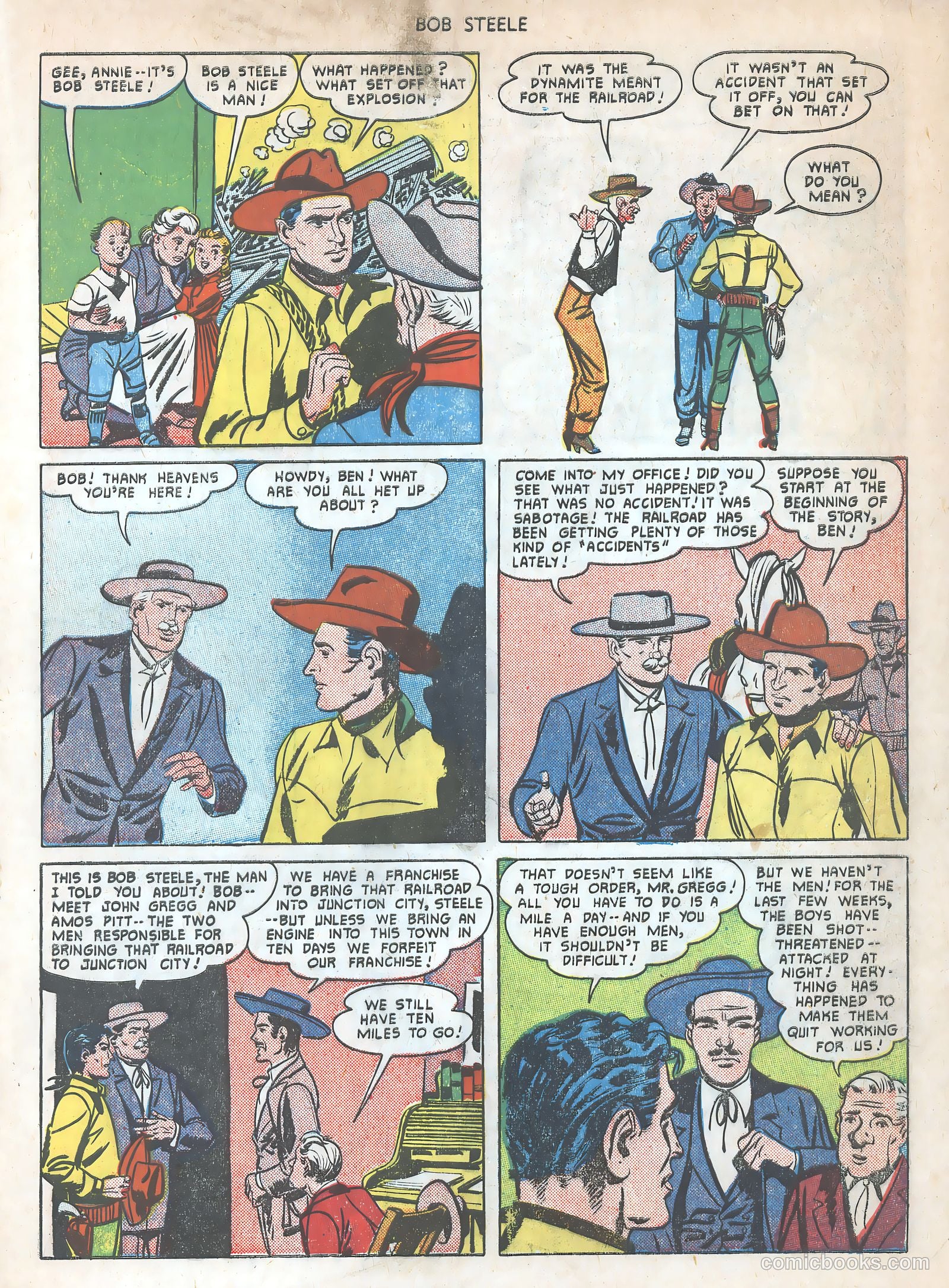 Bob Steele #3 — page 6 of 37