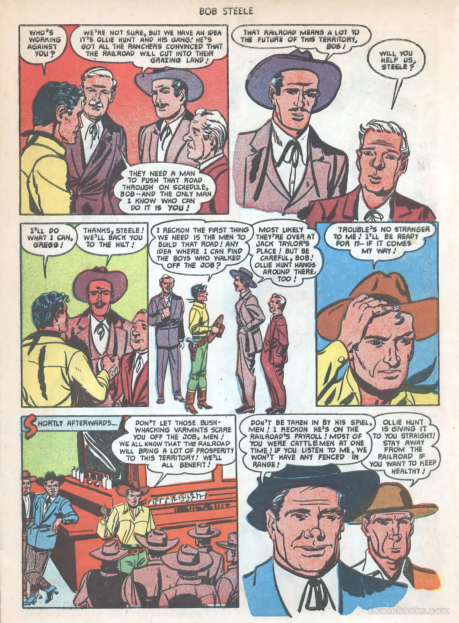 Bob Steele #3 — page 7 of 37