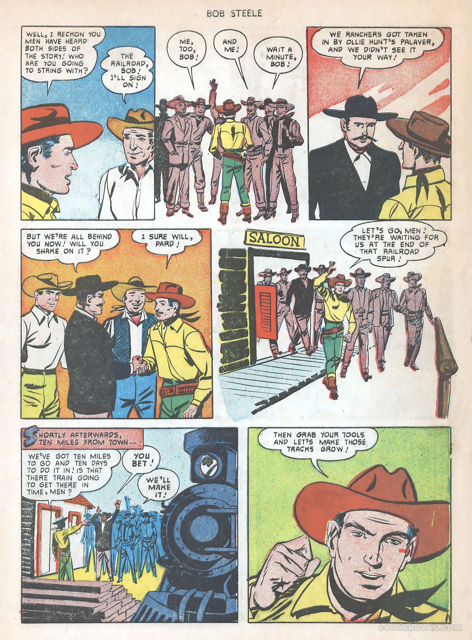 Bob Steele #3 — page 10 of 37