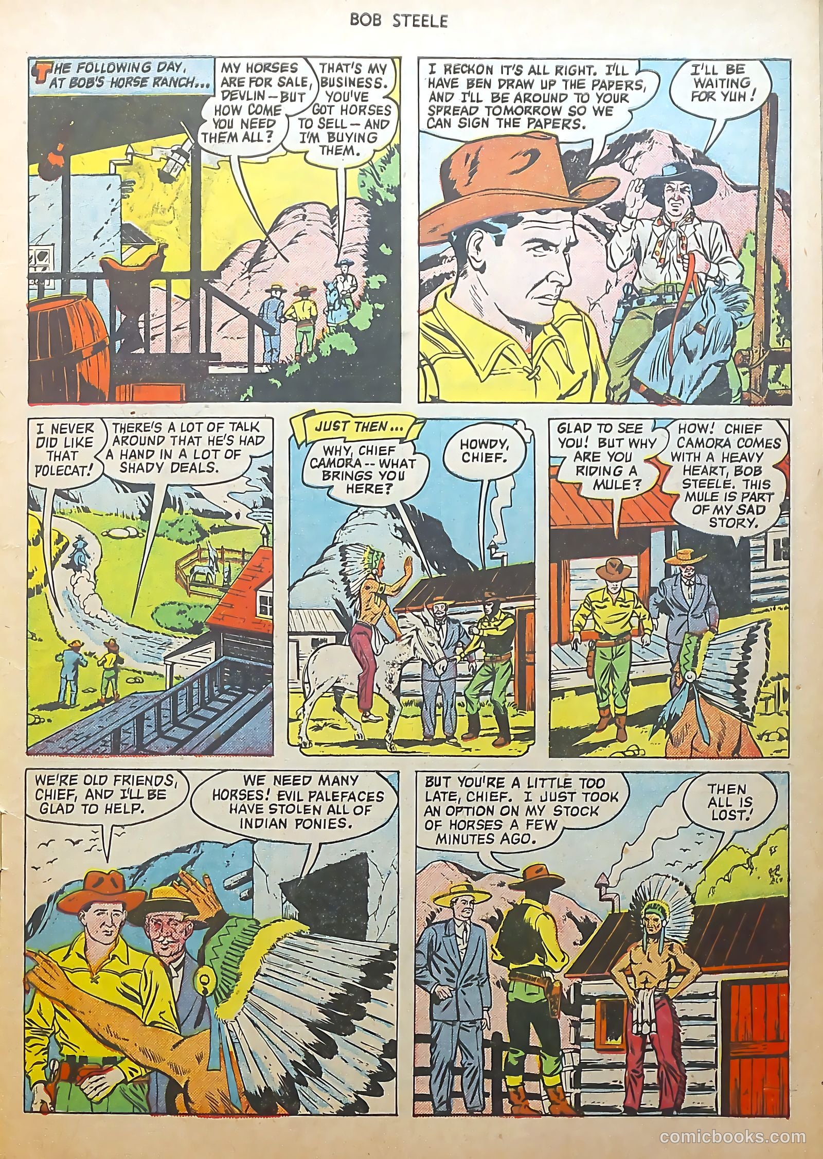 Bob Steele #4 — page 5 of 36