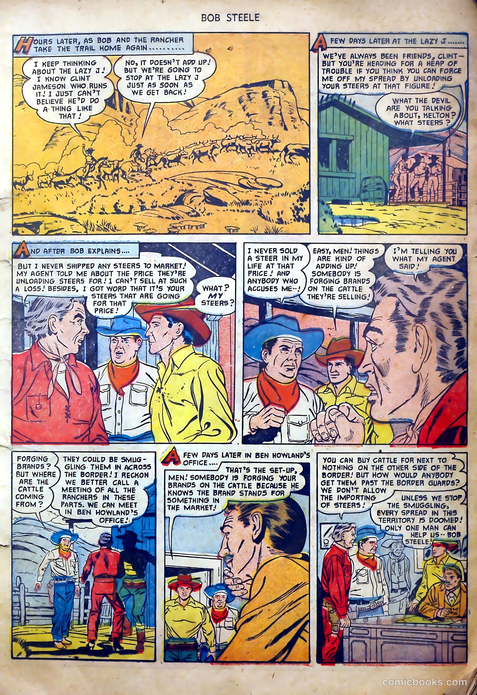 Bob Steele #5 — page 8 of 37