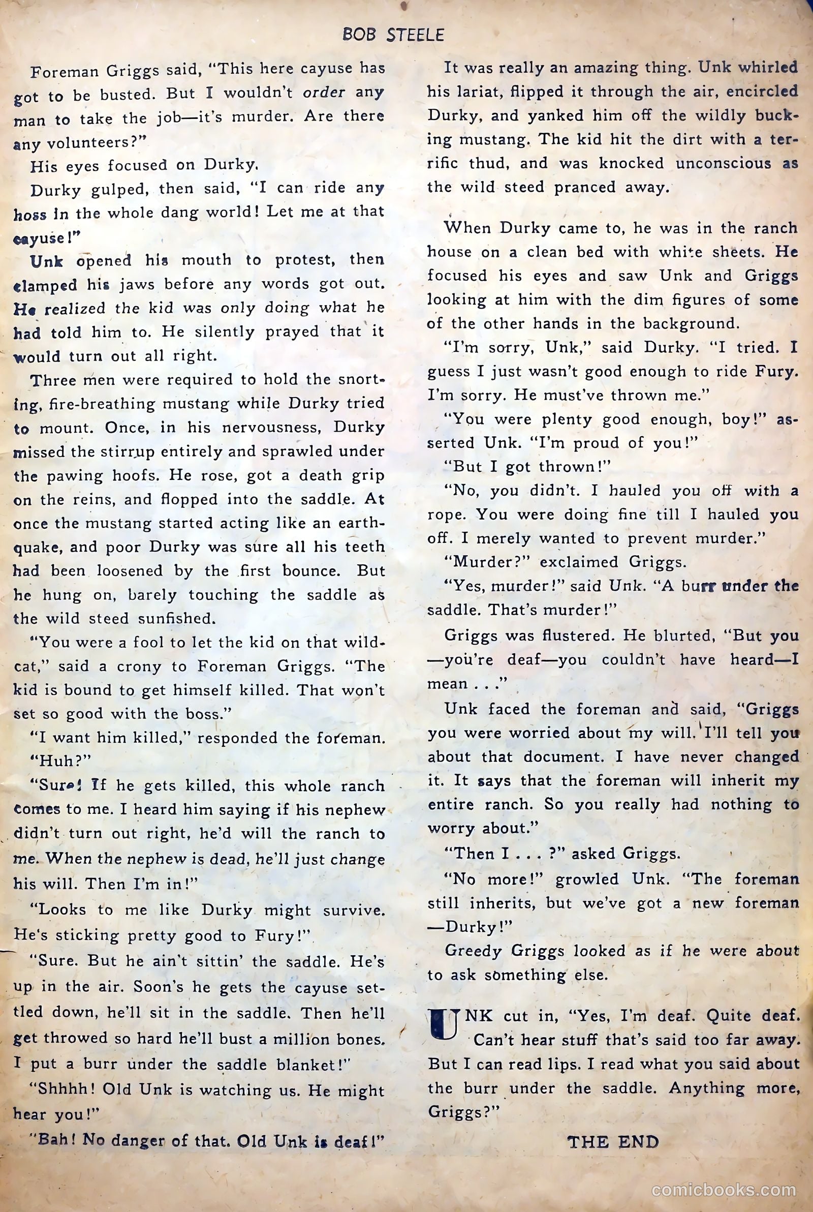 Bob Steele #5 — page 32 of 37