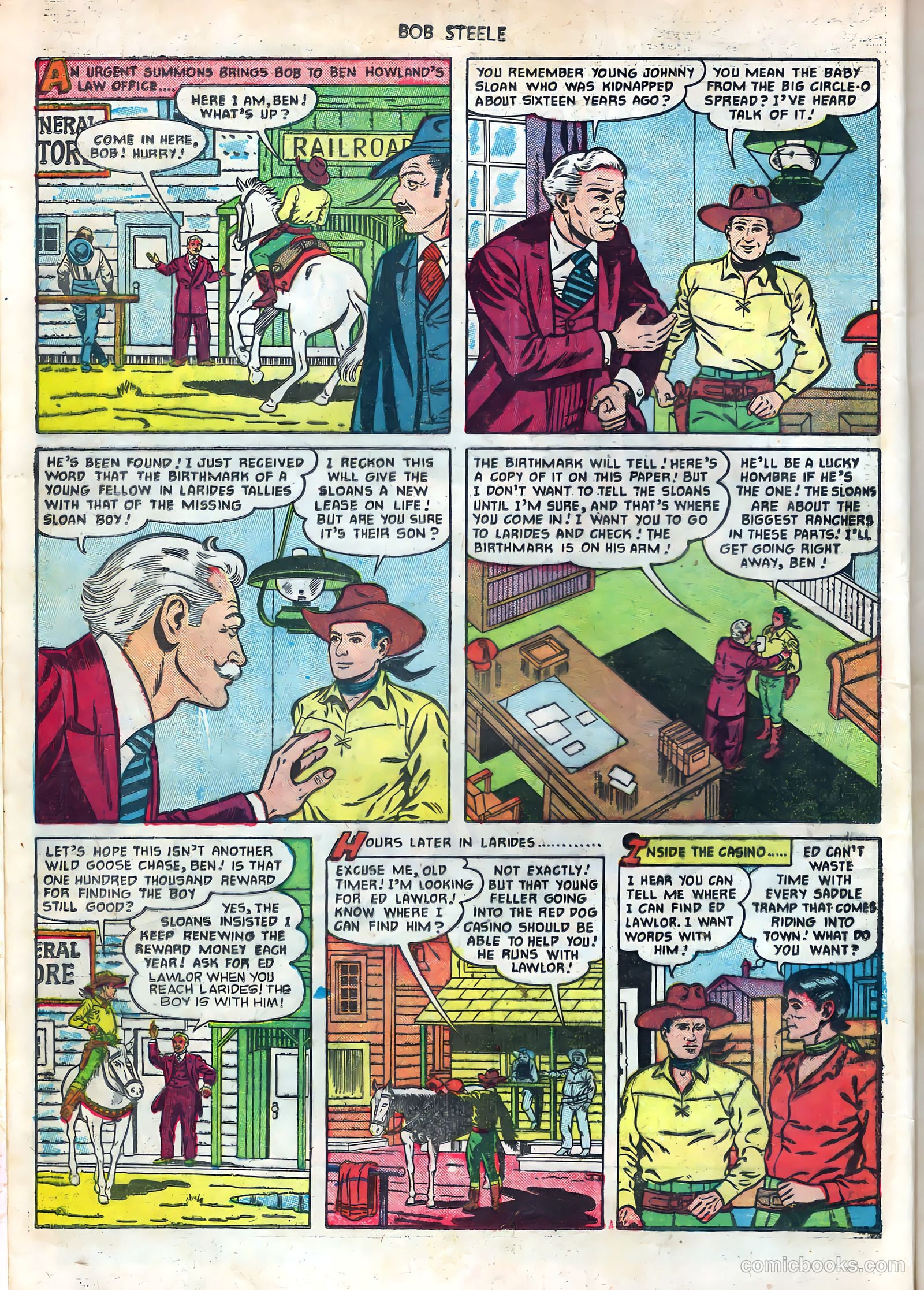 Bob Steele #6 — page 4 of 36