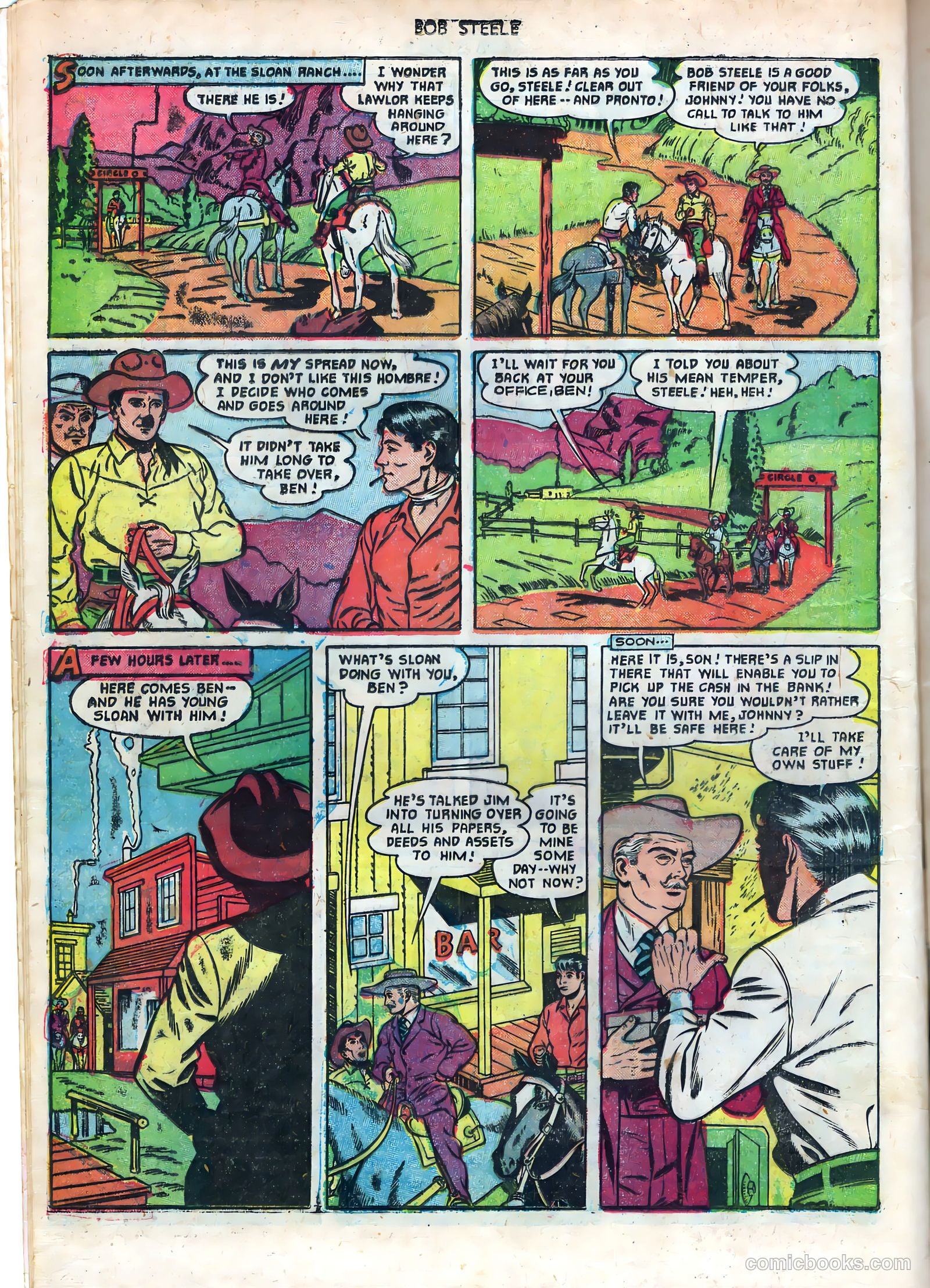 Bob Steele #6 — page 8 of 36