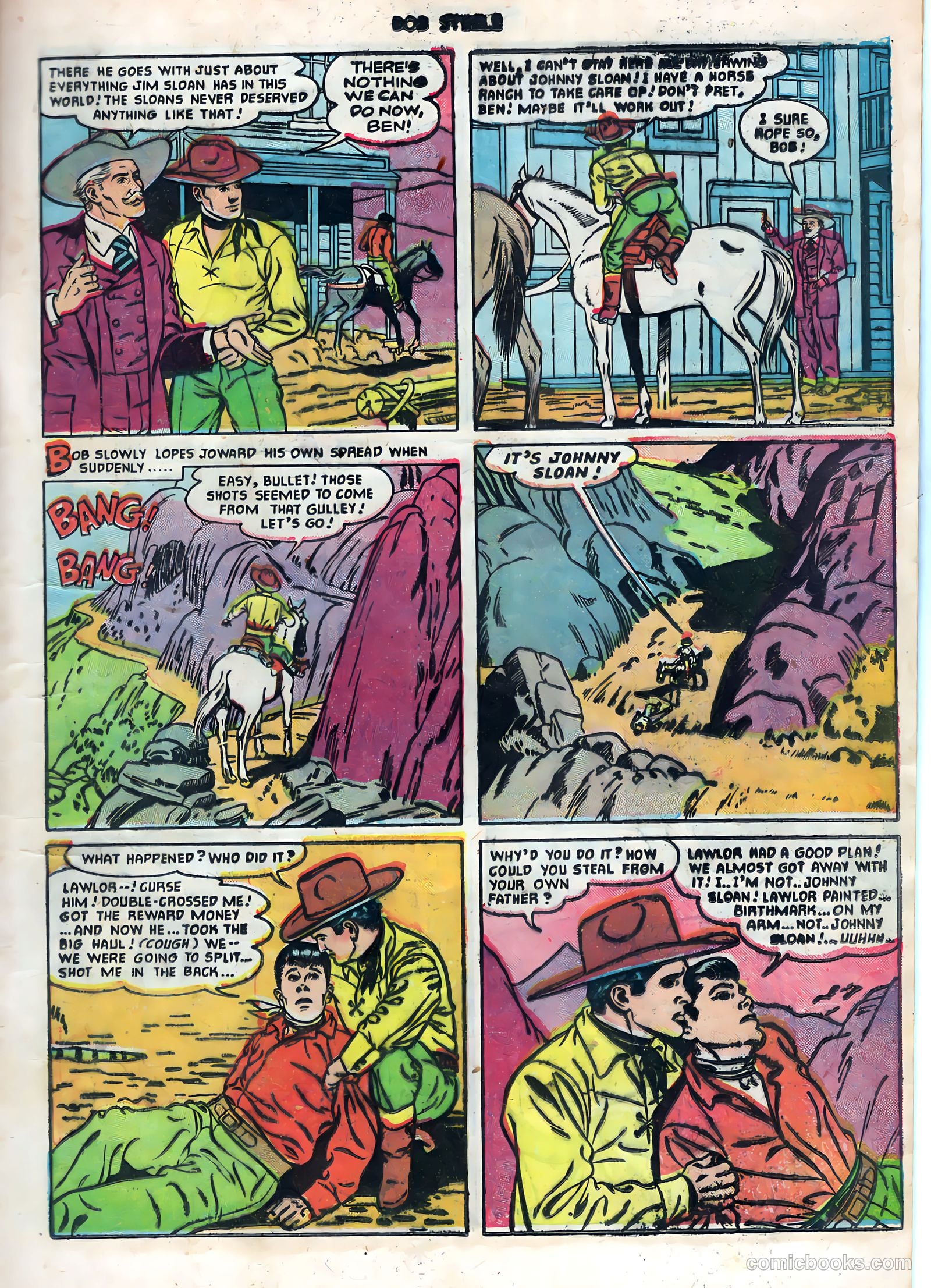 Bob Steele #6 — page 9 of 36