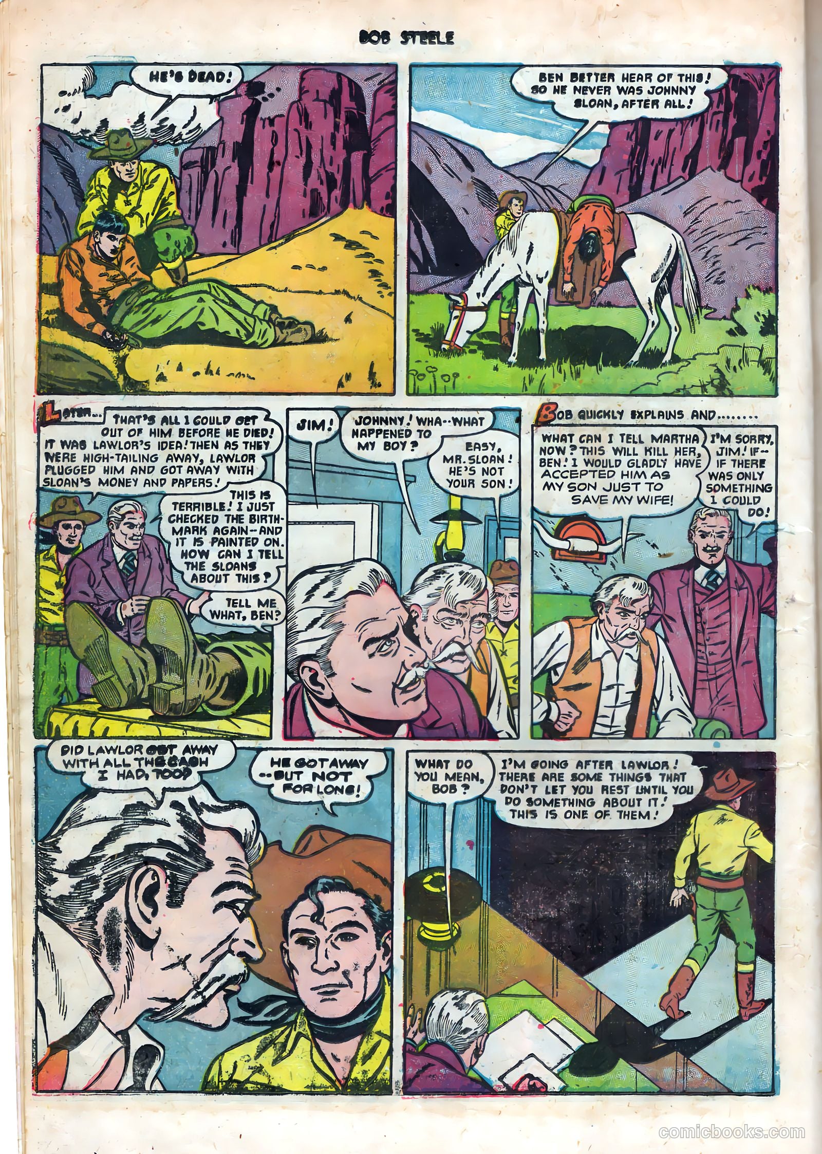 Bob Steele #6 — page 10 of 36
