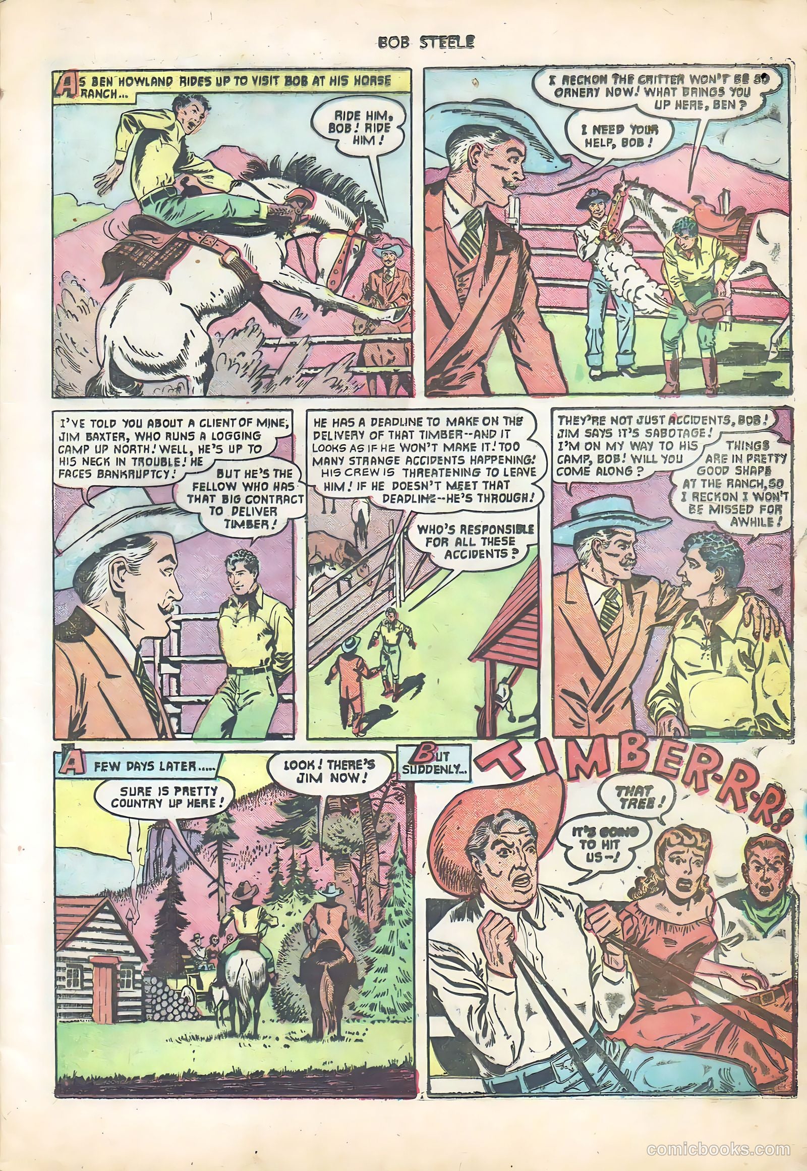Bob Steele #7 — page 5 of 36