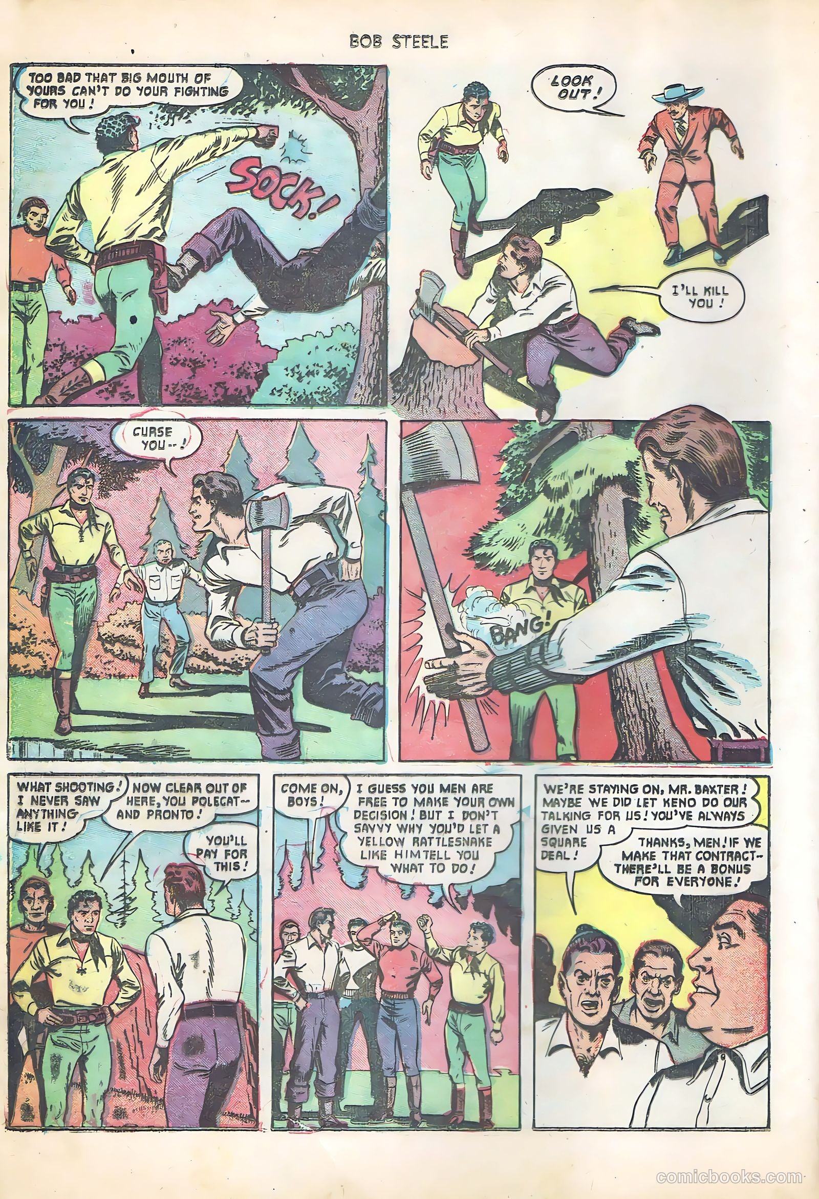 Bob Steele #7 — page 8 of 36