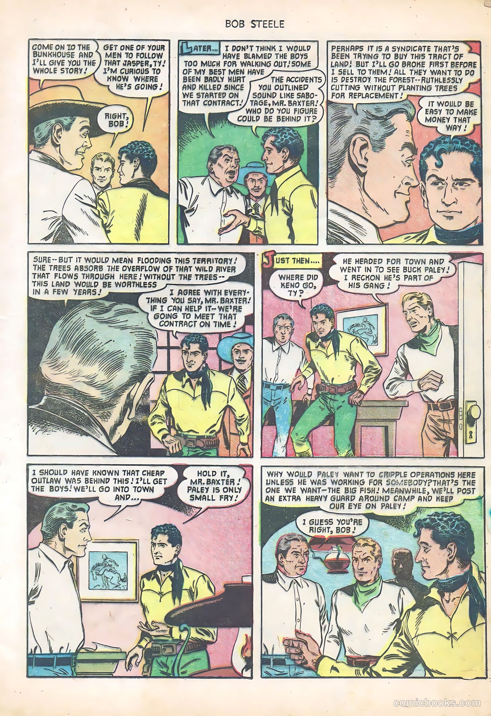 Bob Steele #7 — page 9 of 36