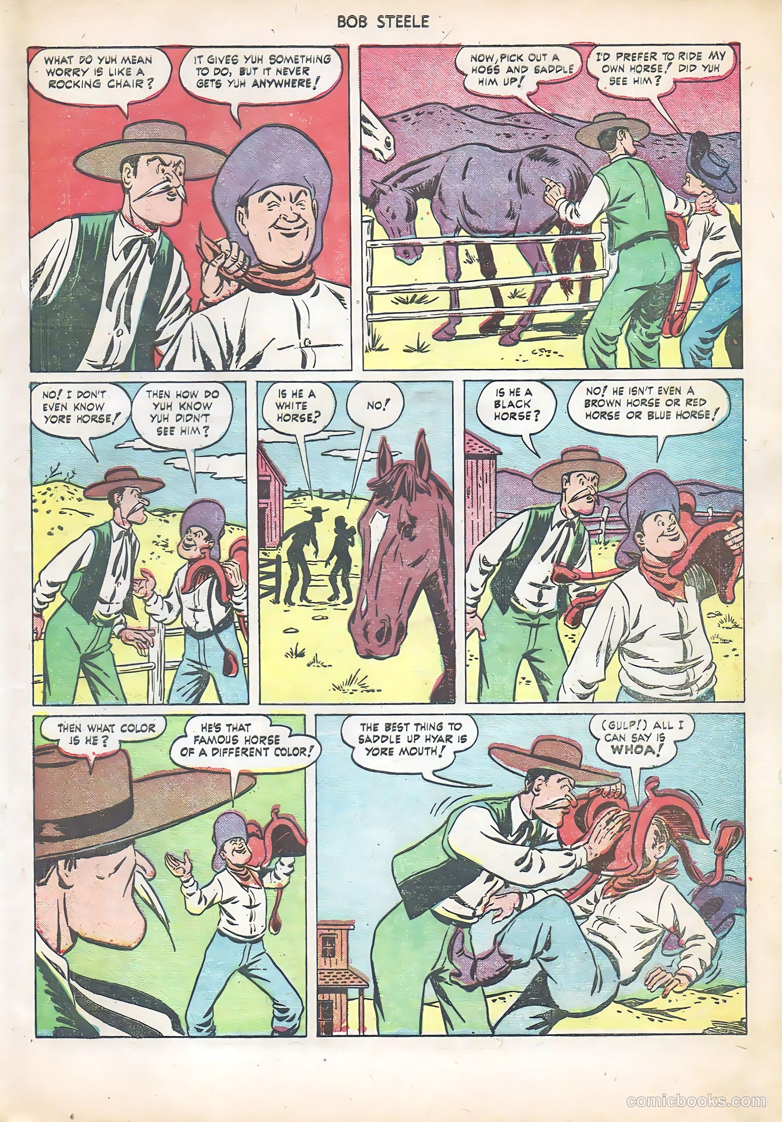 Bob Steele #7 — page 19 of 36