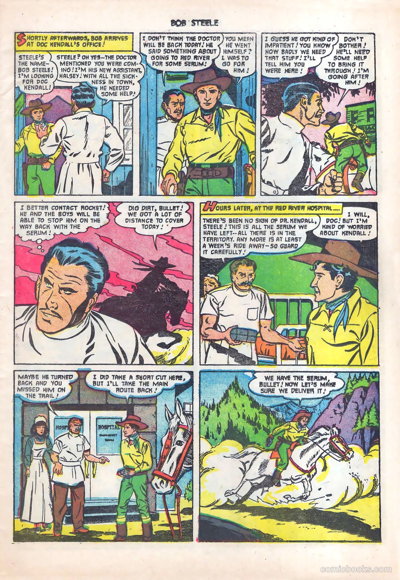 Bob Steele #8 — page 7 of 36