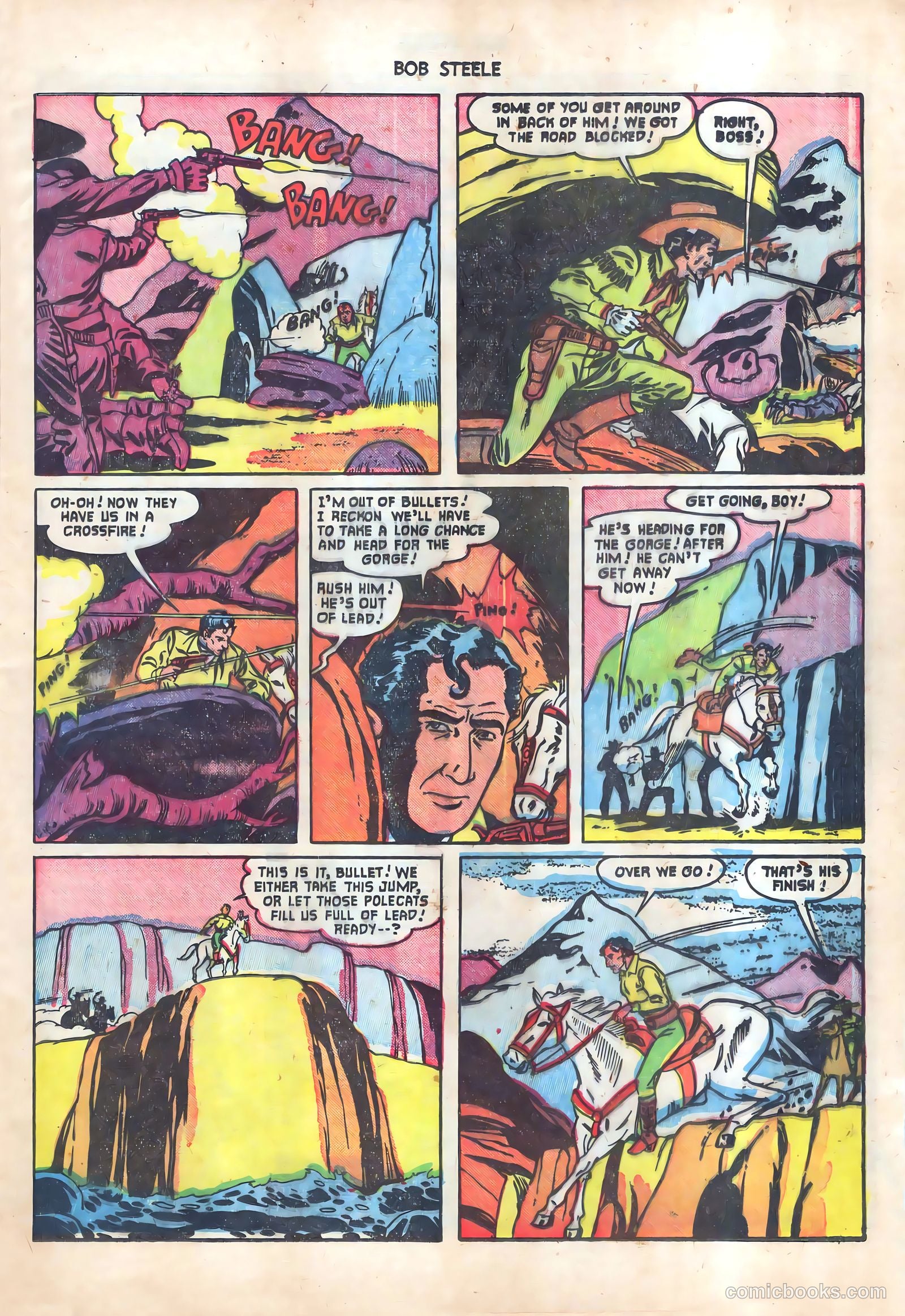 Bob Steele #8 — page 9 of 36
