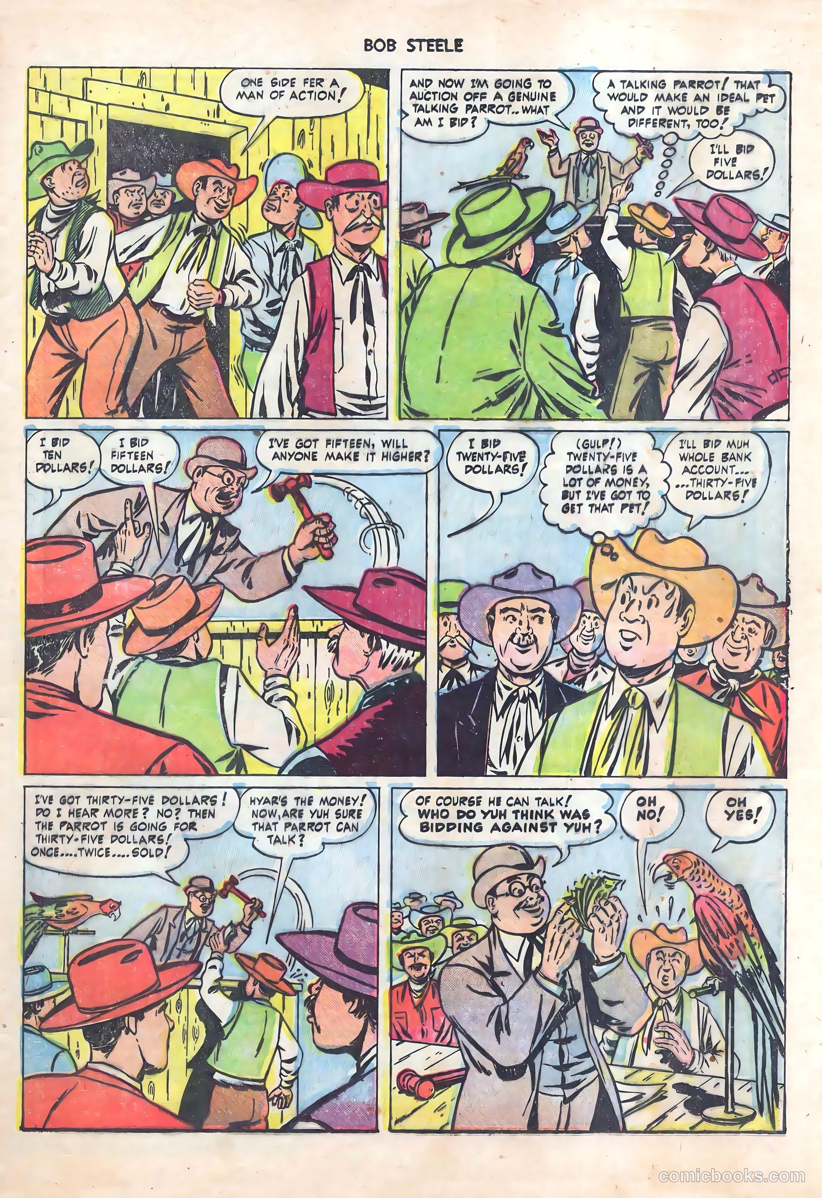 Bob Steele #8 — page 33 of 36