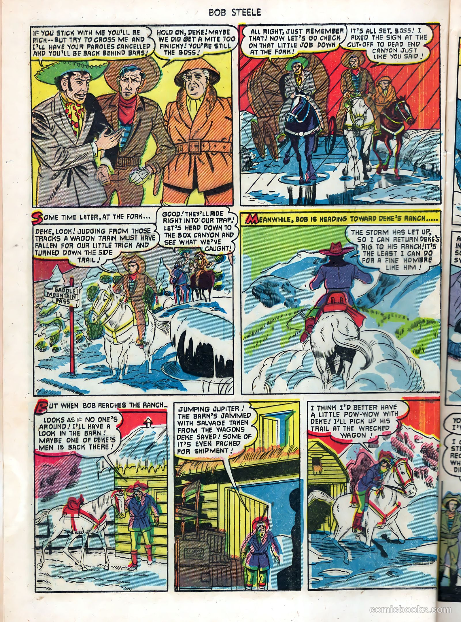 Bob Steele #9 — page 6 of 36
