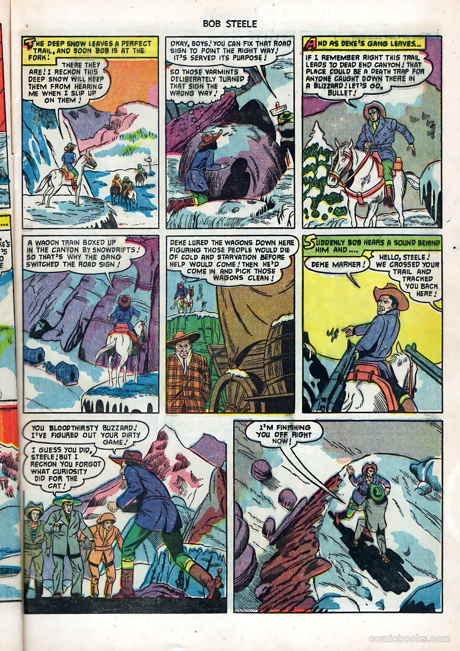 Bob Steele #9 — page 7 of 36