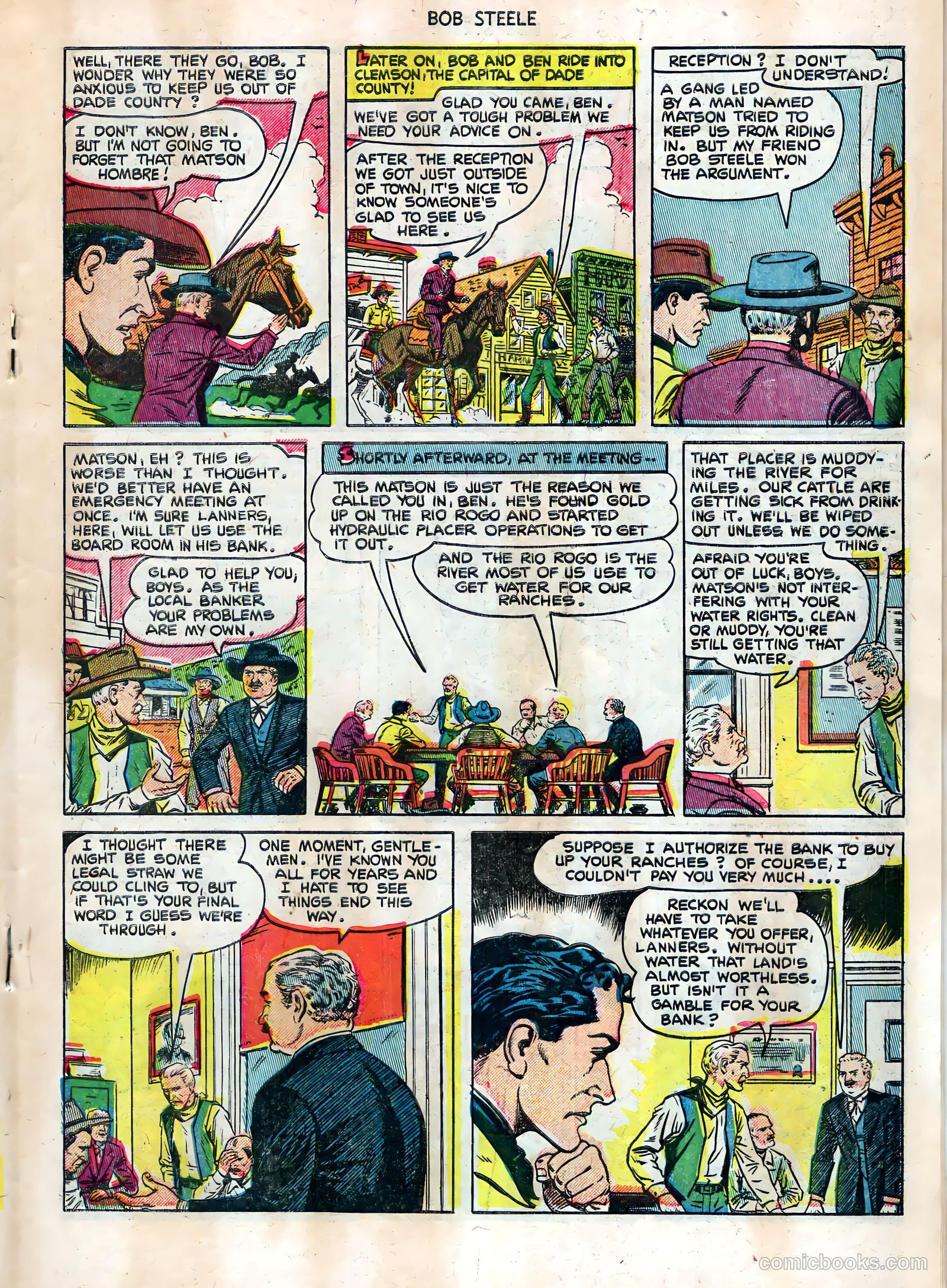 Bob Steele #9 — page 19 of 36