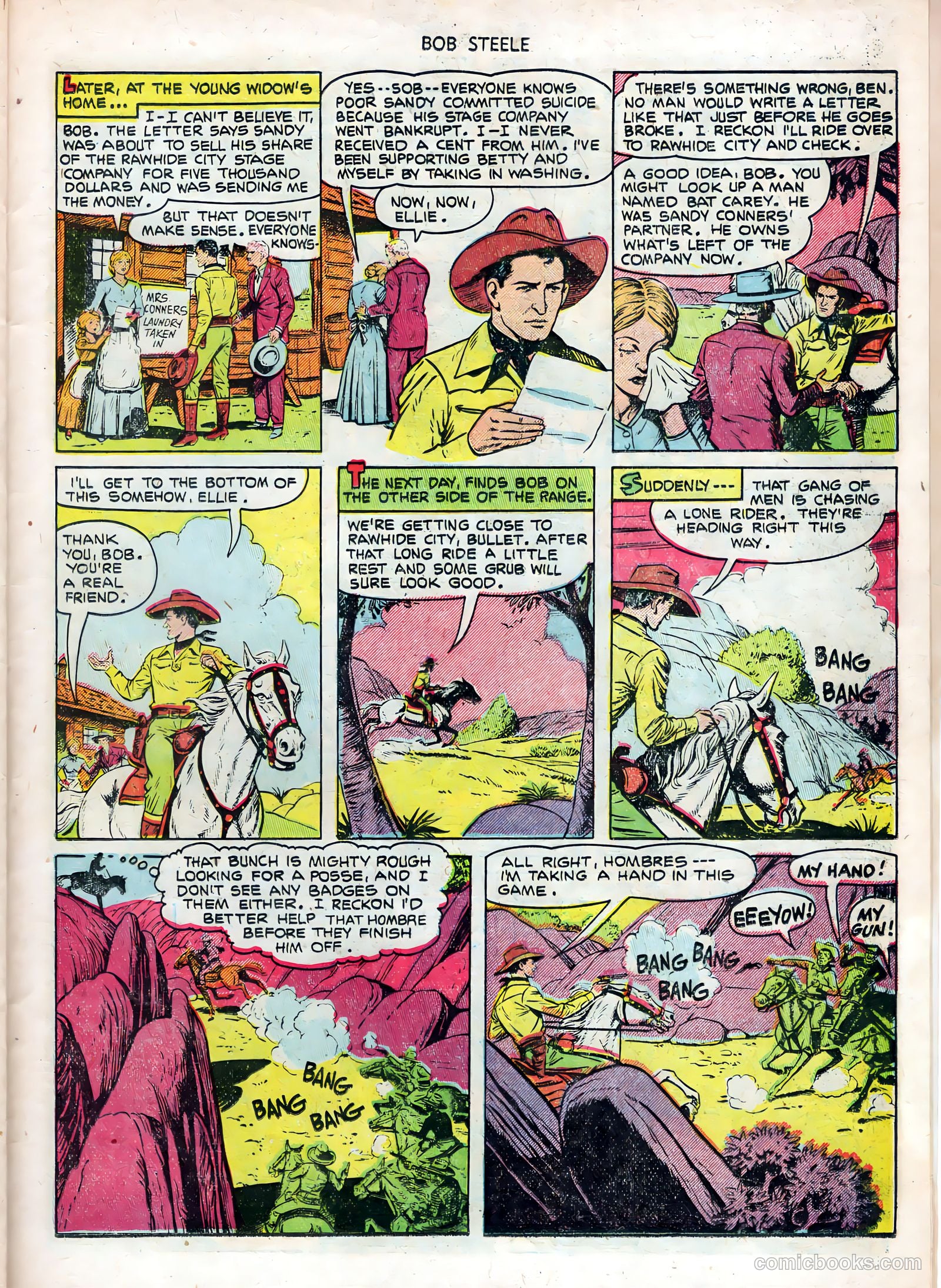 Bob Steele #9 — page 29 of 36