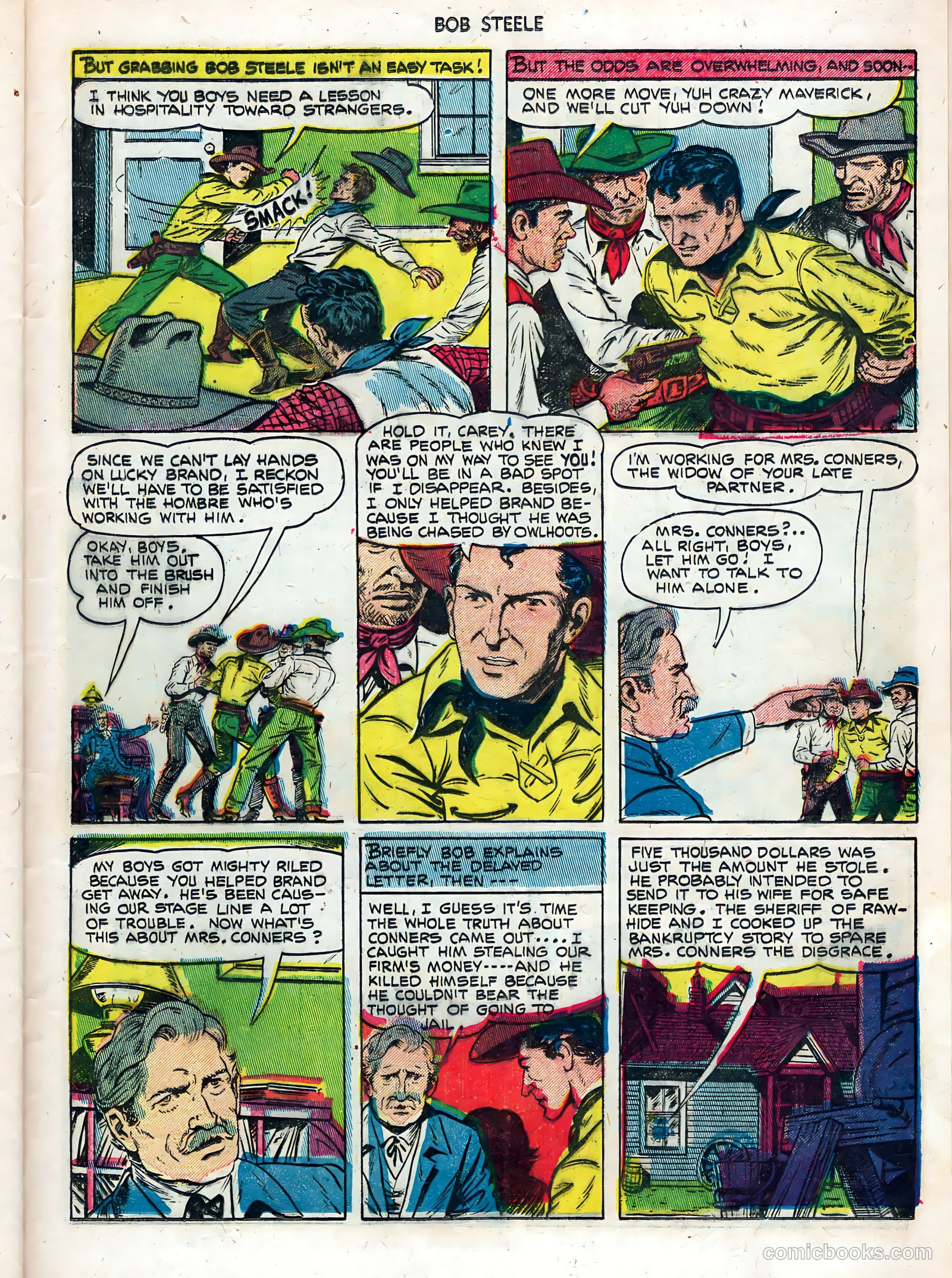 Bob Steele #9 — page 31 of 36