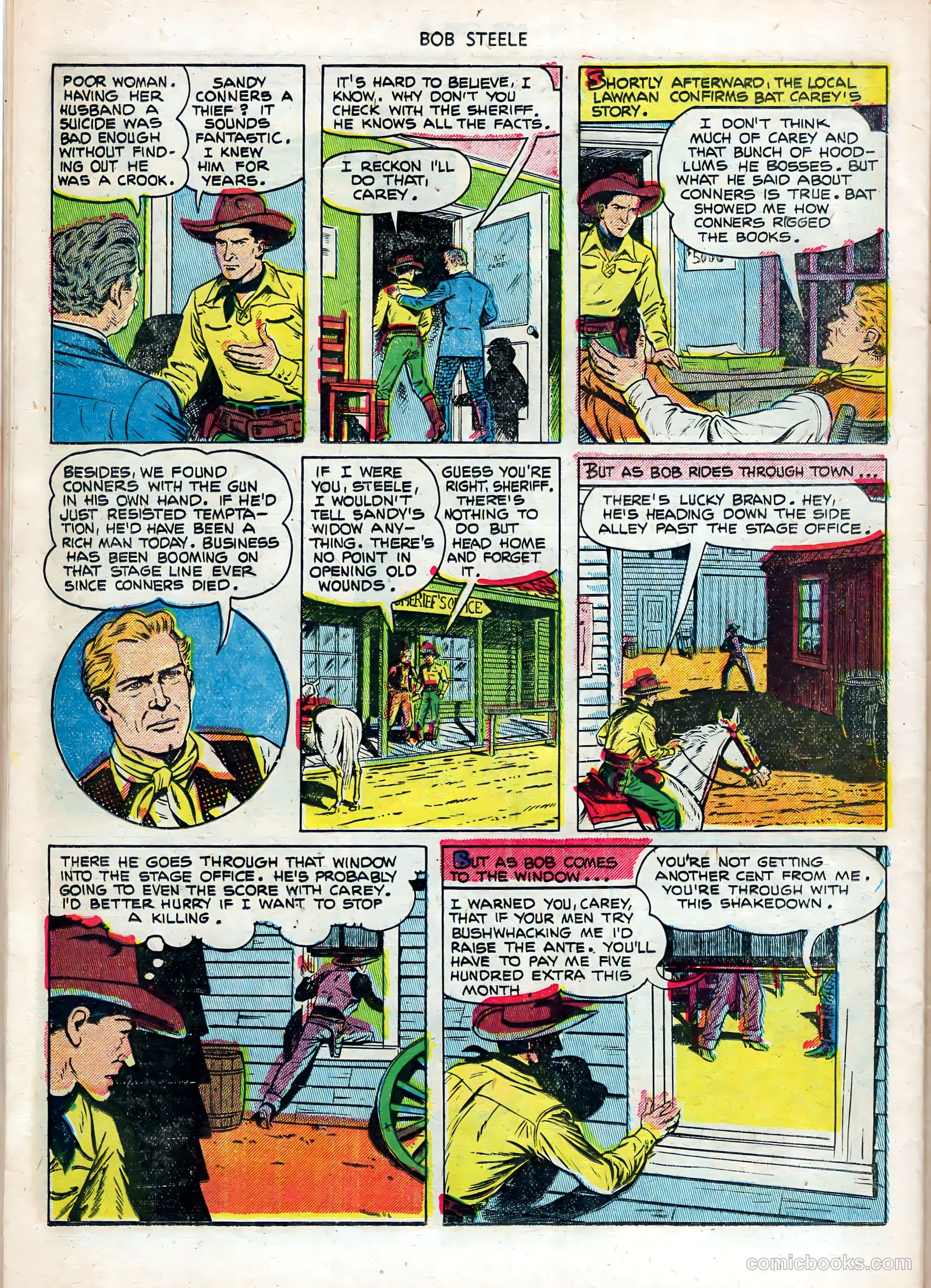 Bob Steele #9 — page 32 of 36