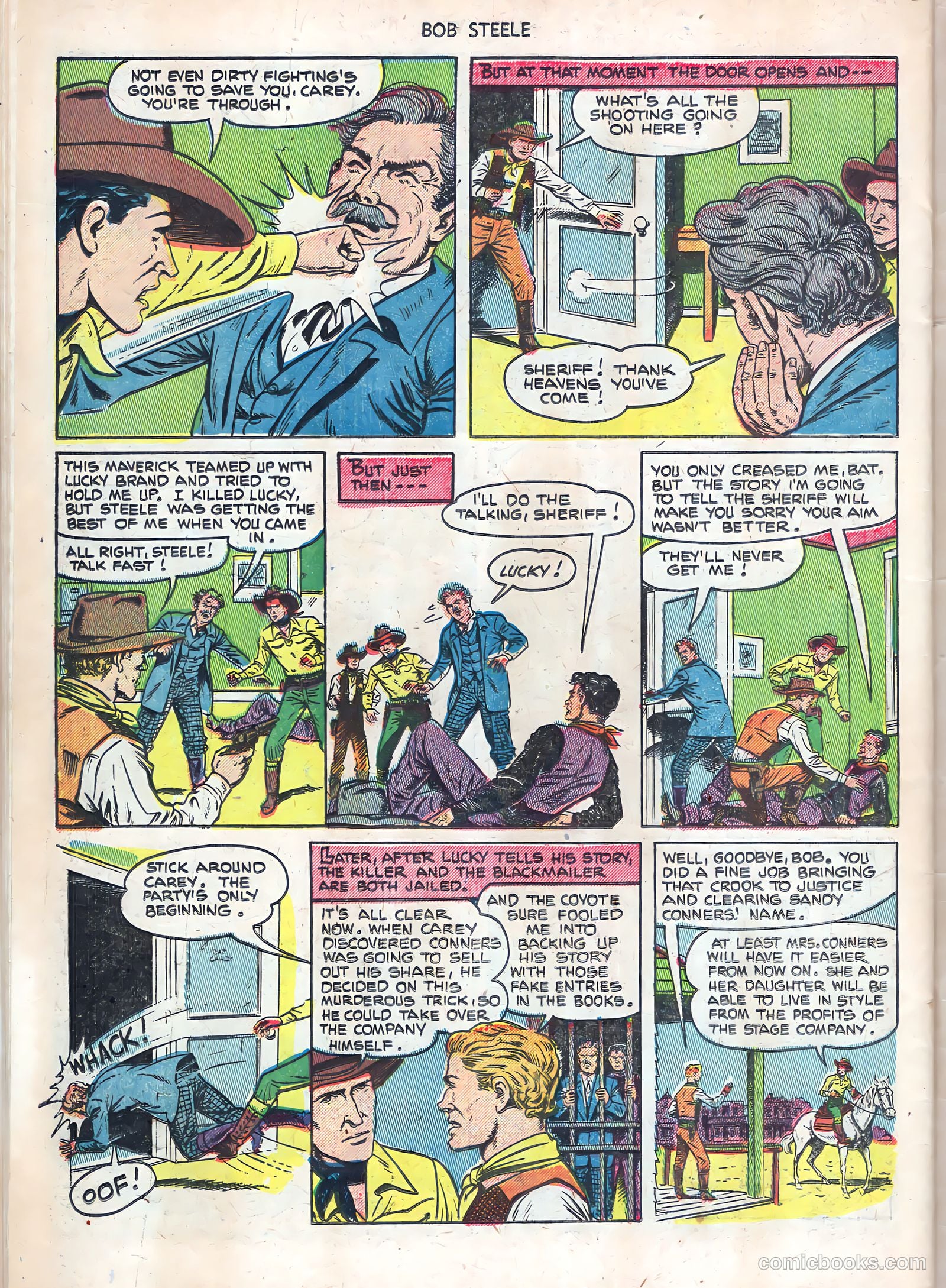 Bob Steele #9 — page 34 of 36