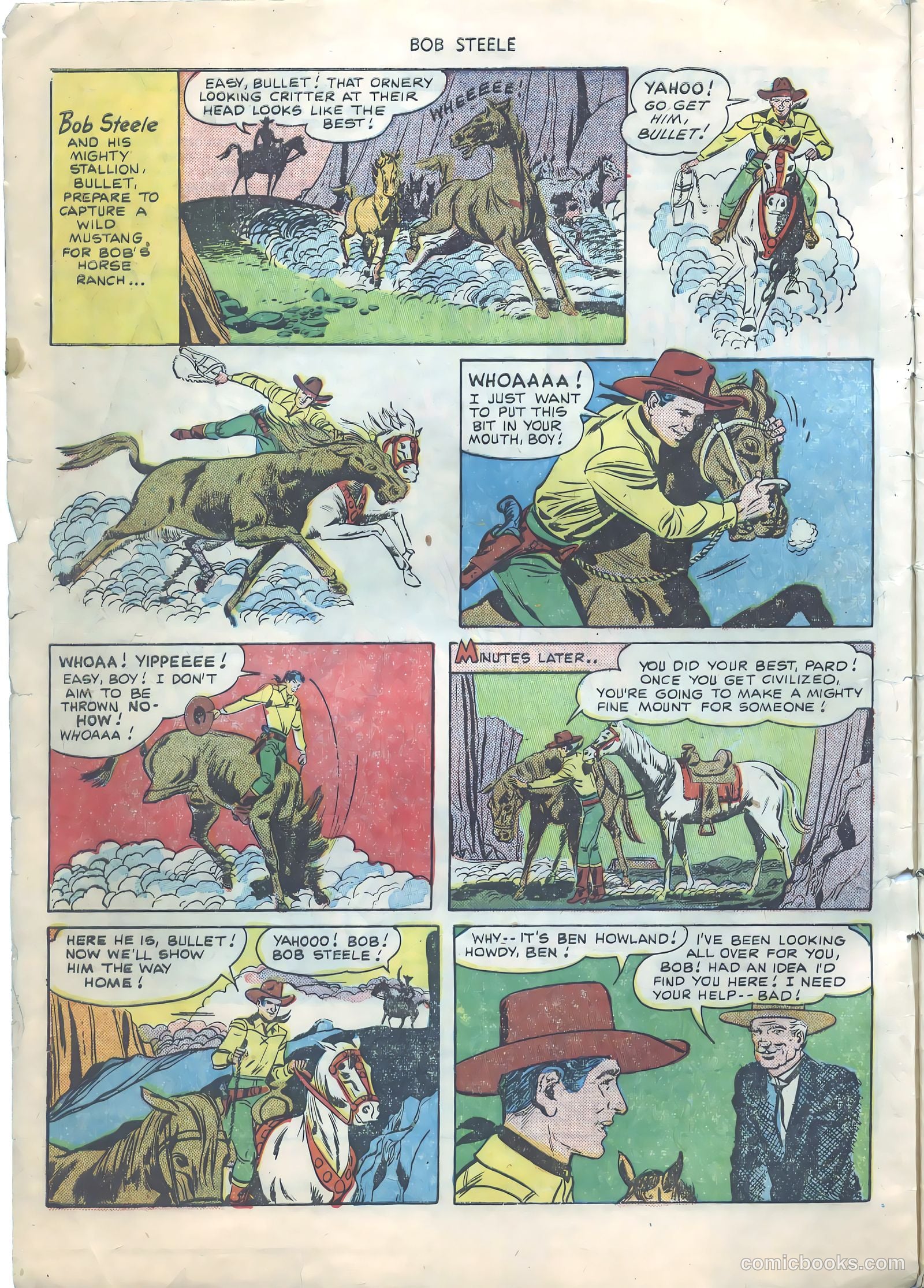 Bob Steele Western #1 — page 5 of 37
