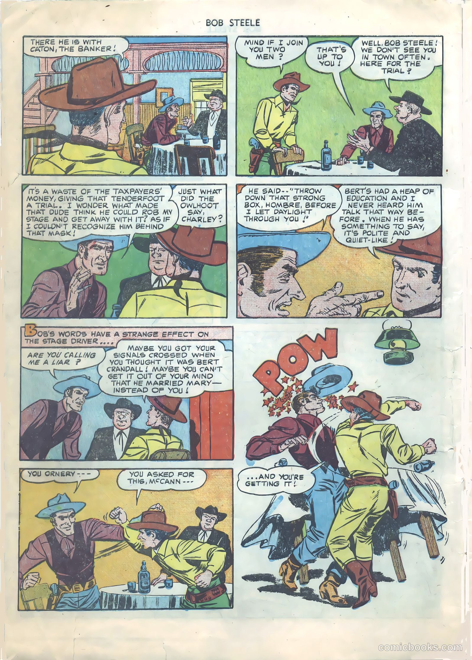 Bob Steele Western #1 — page 7 of 37