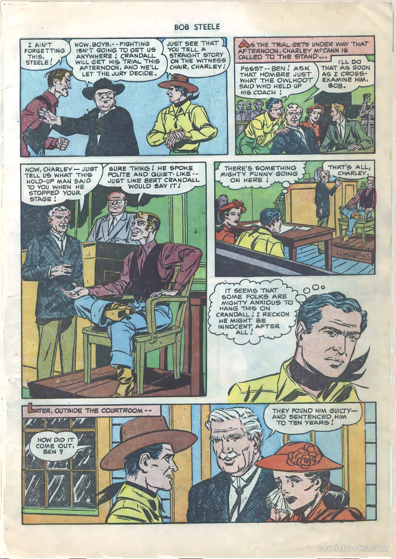 Bob Steele Western #1 — page 8 of 37
