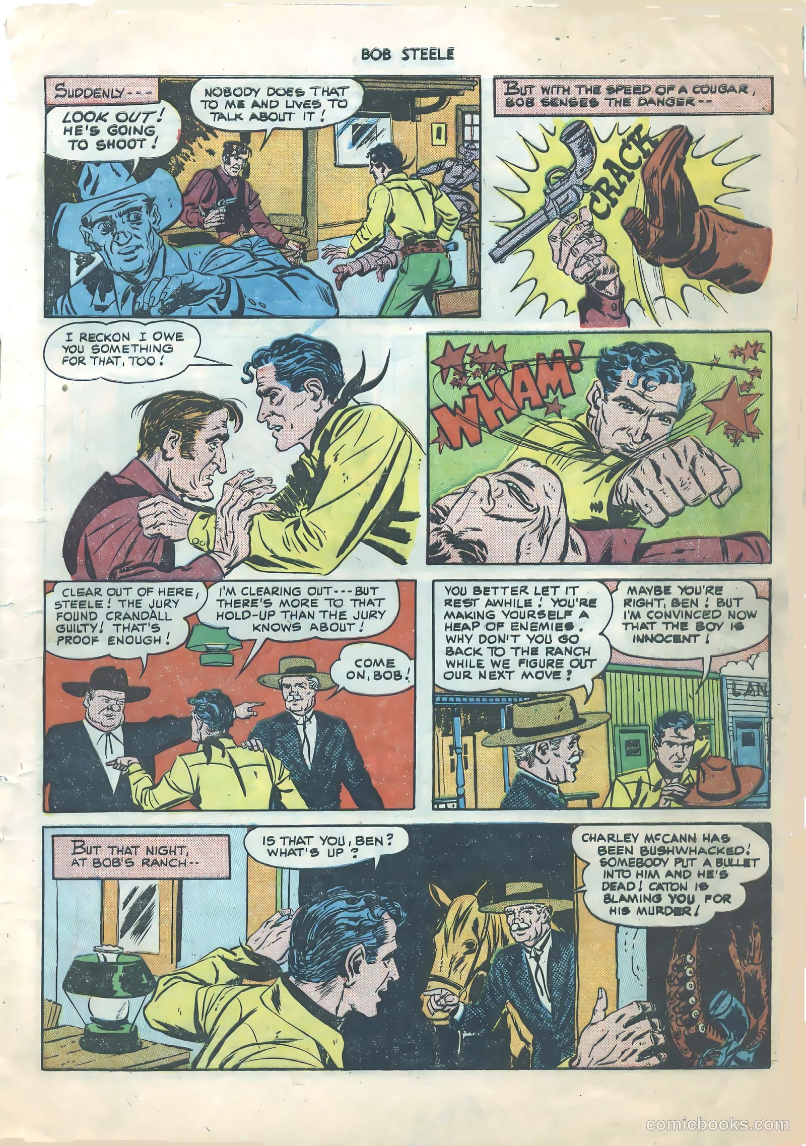 Bob Steele Western #1 — page 10 of 37