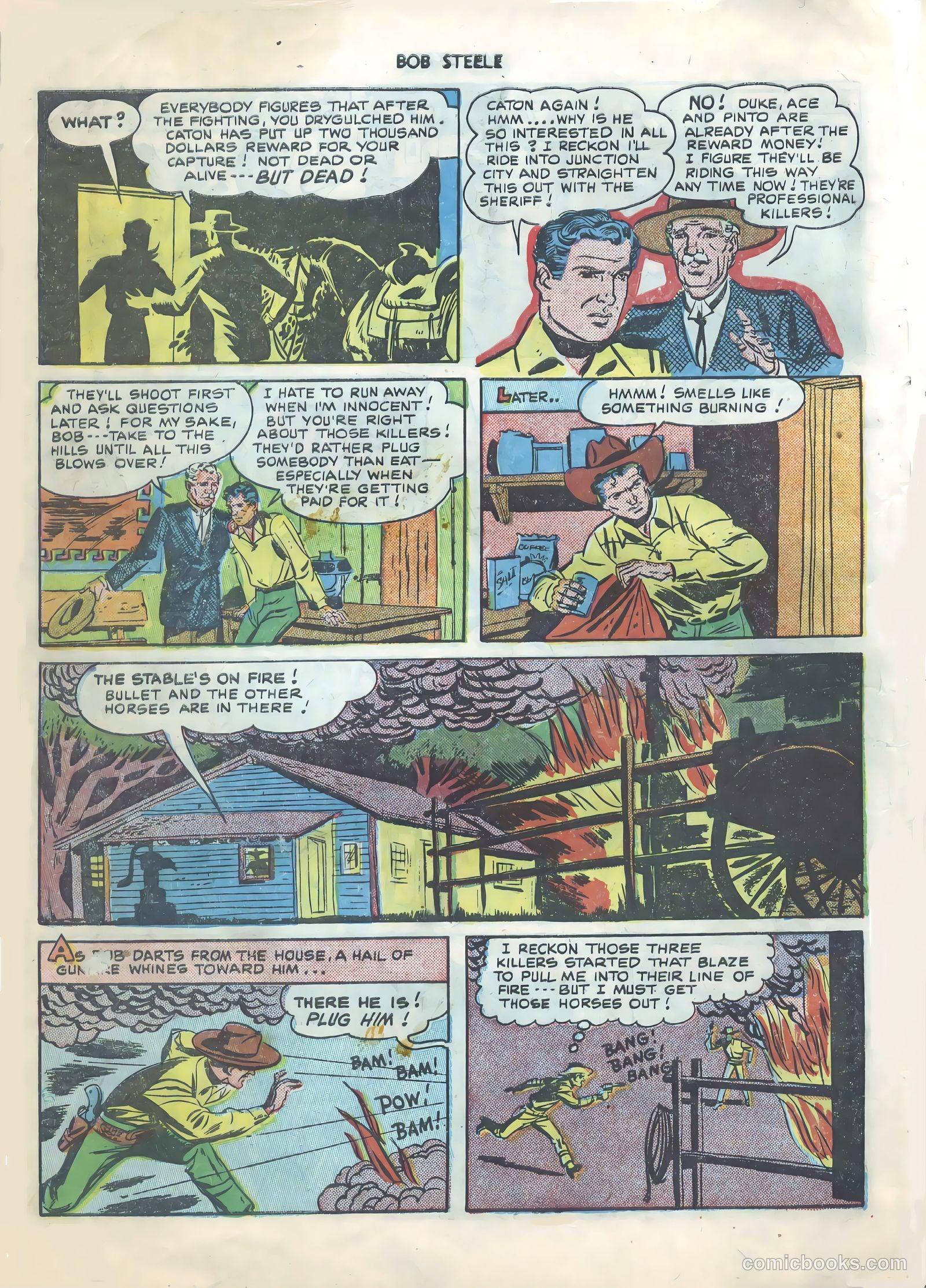 Bob Steele Western #1 — page 11 of 37