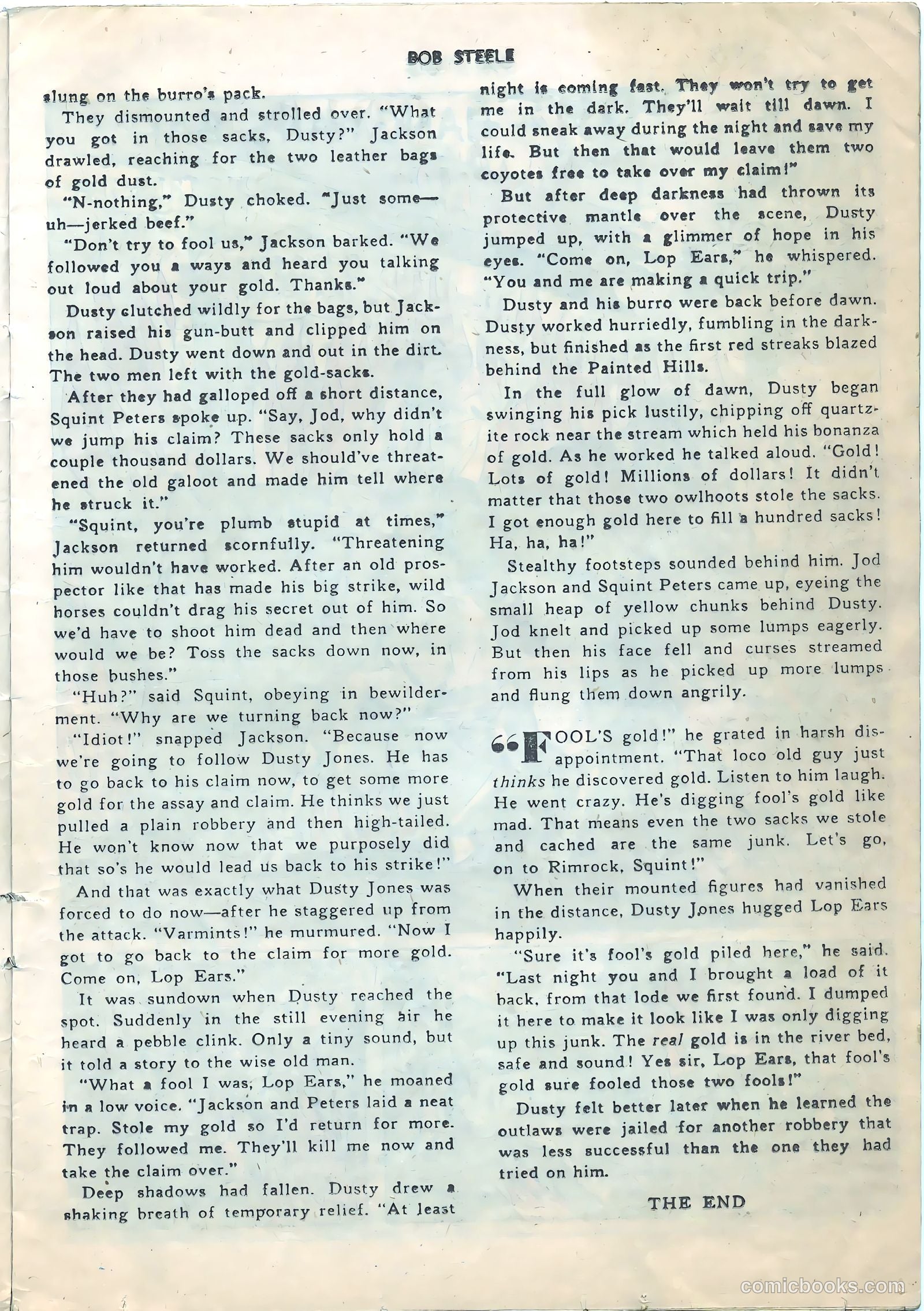 Bob Steele Western #1 — page 14 of 37