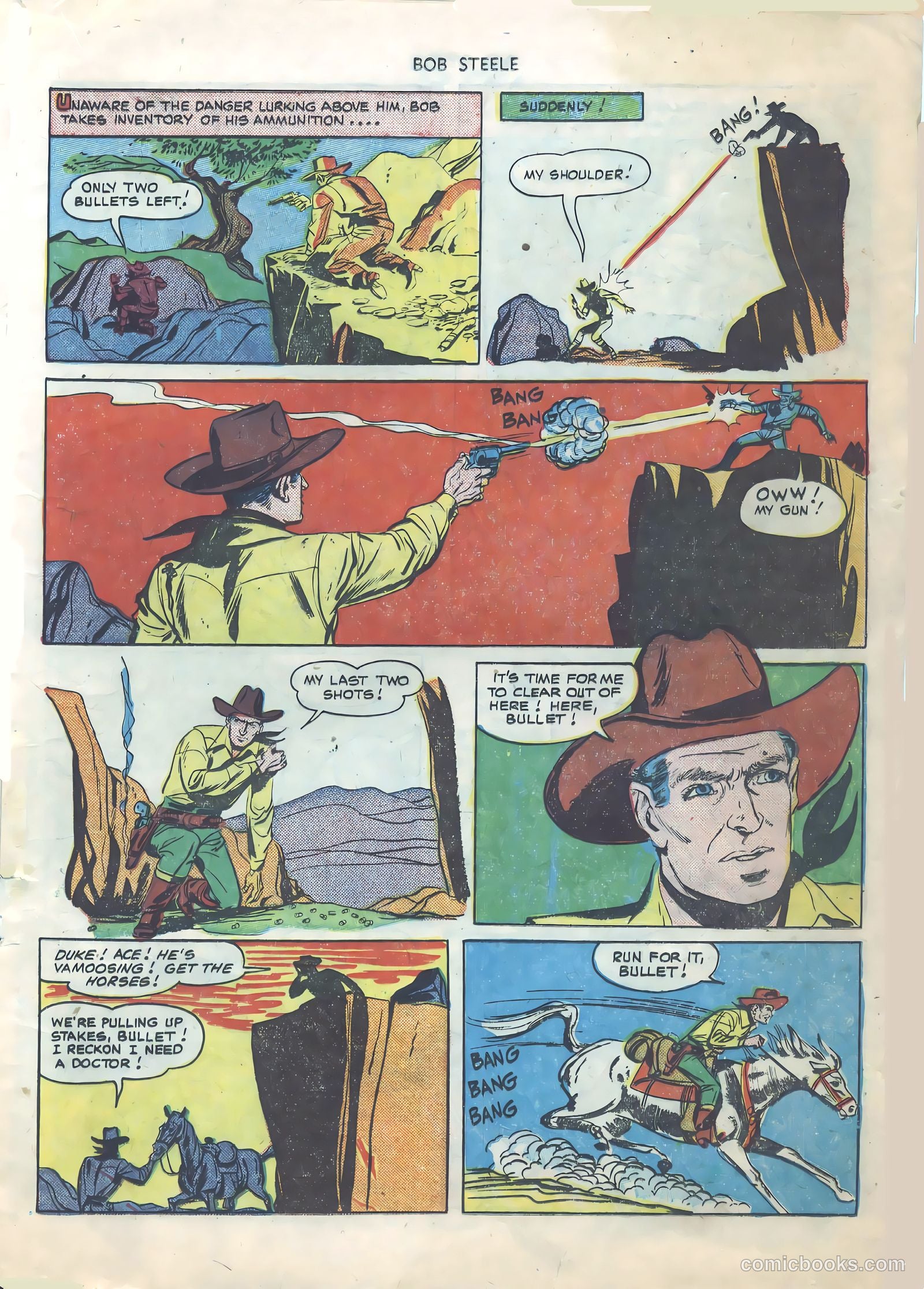 Bob Steele Western #1 — page 18 of 37