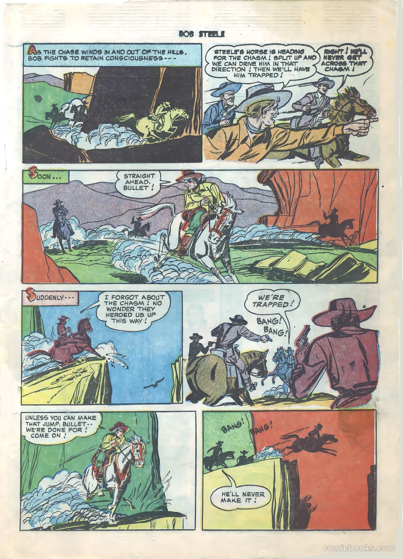 Bob Steele Western #1 — page 20 of 37