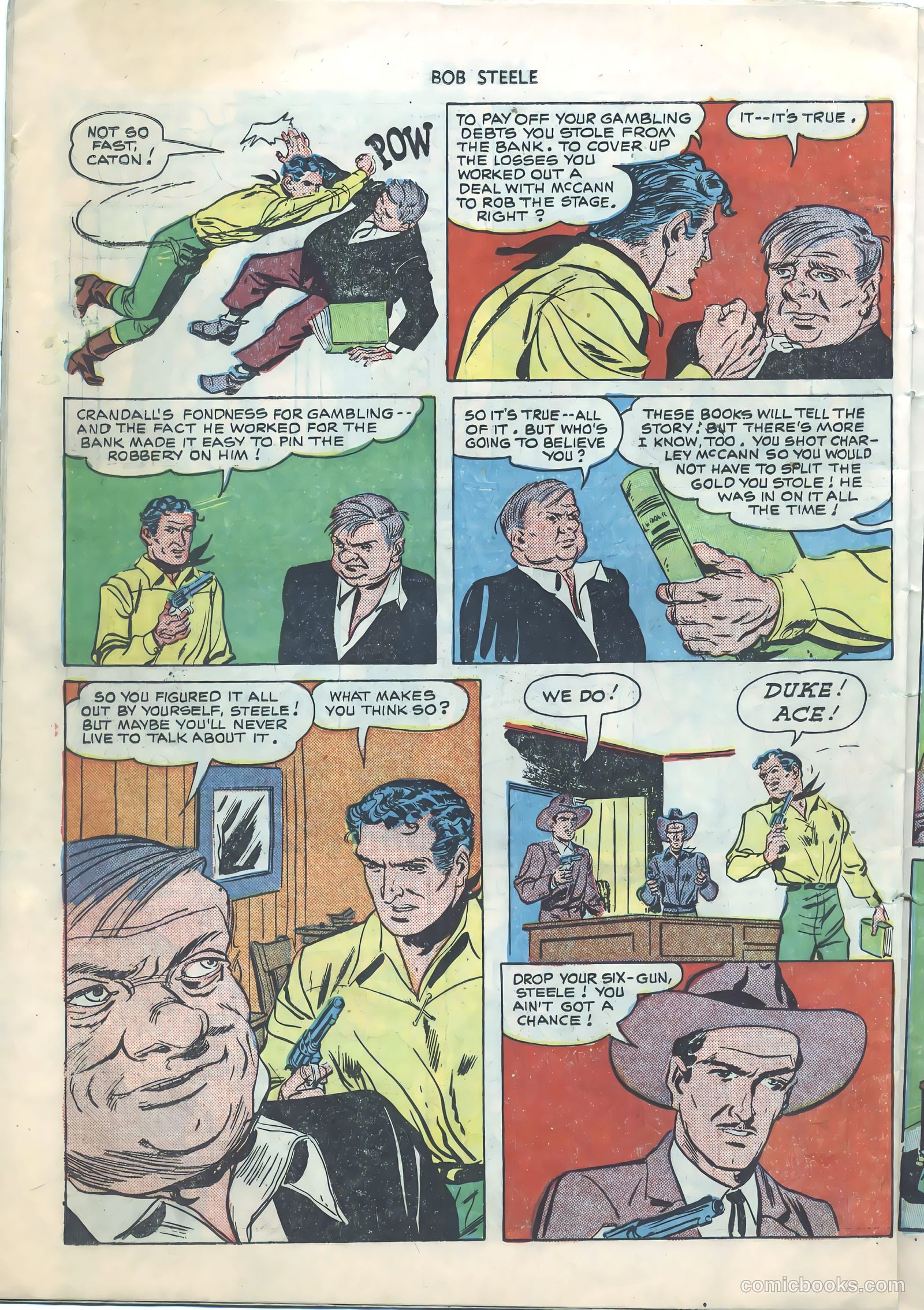 Bob Steele Western #1 — page 27 of 37