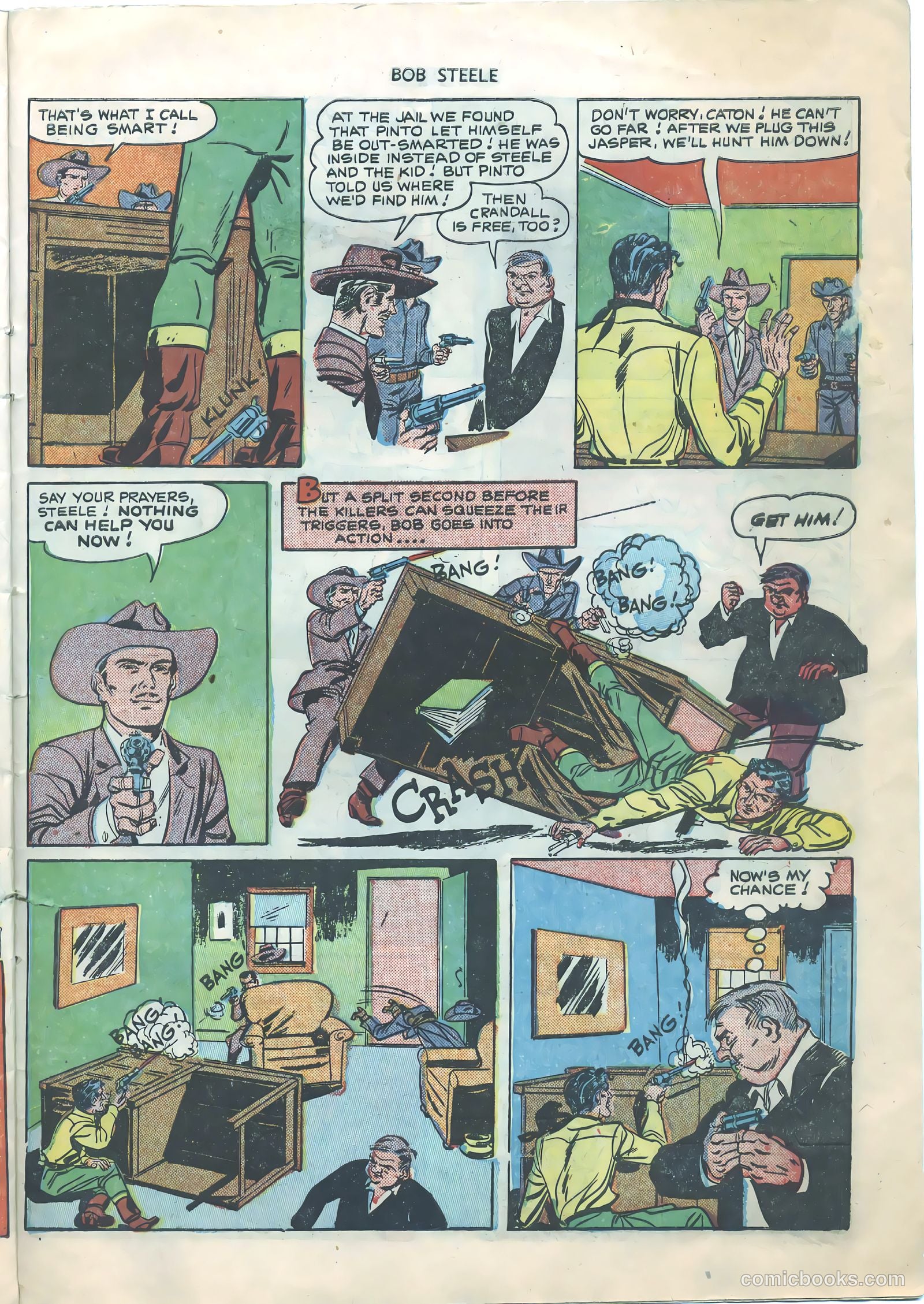 Bob Steele Western #1 — page 28 of 37