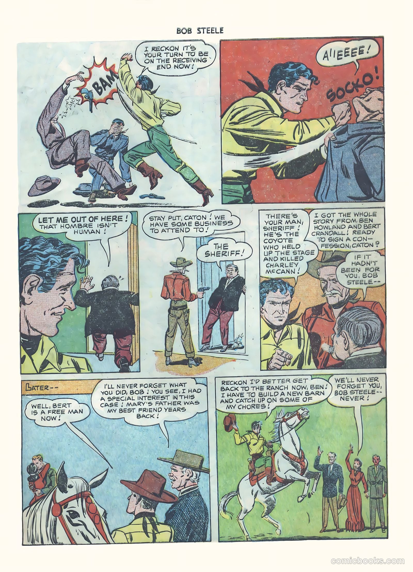 Bob Steele Western #1 — page 30 of 37