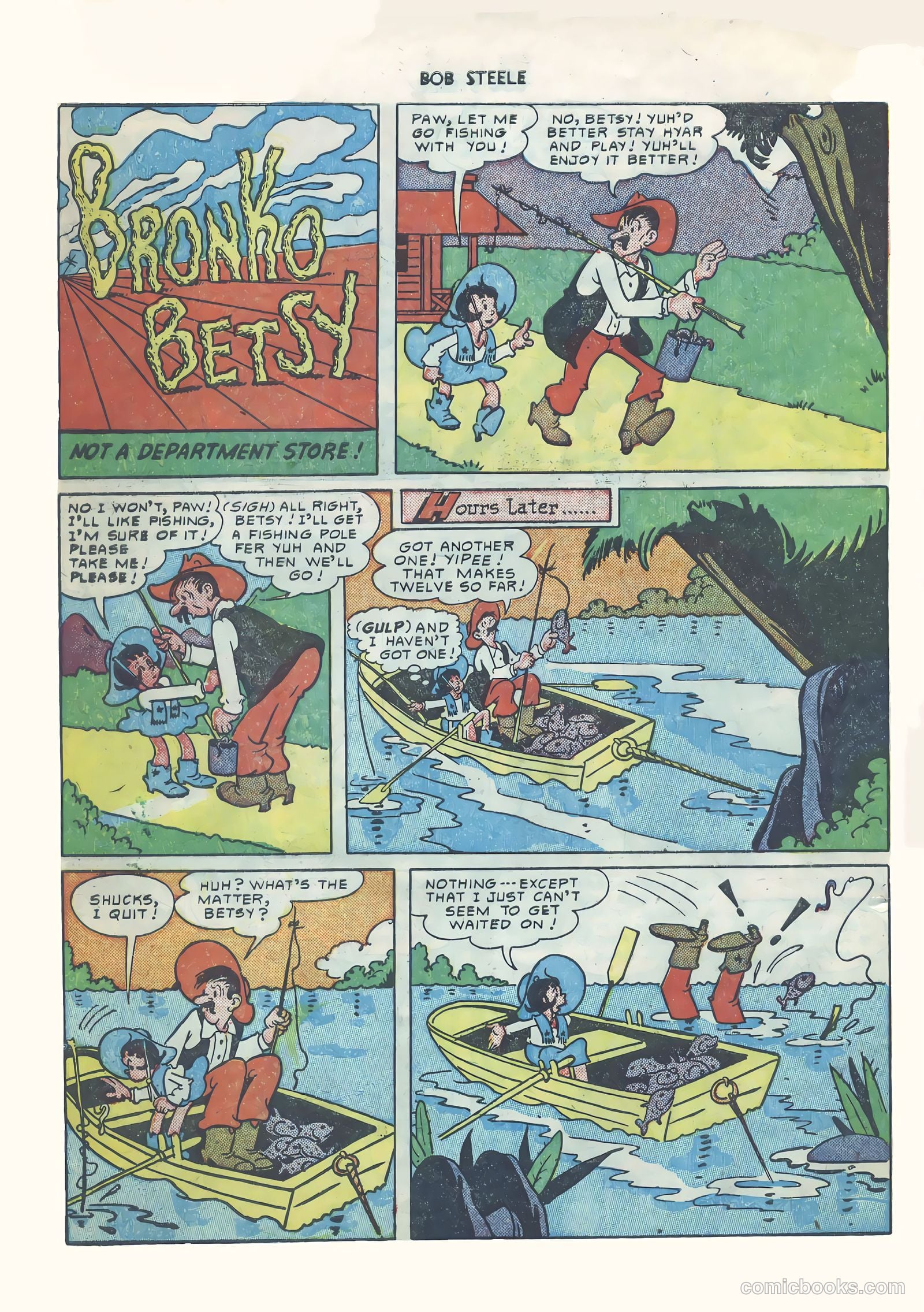 Bob Steele Western #1 — page 31 of 37