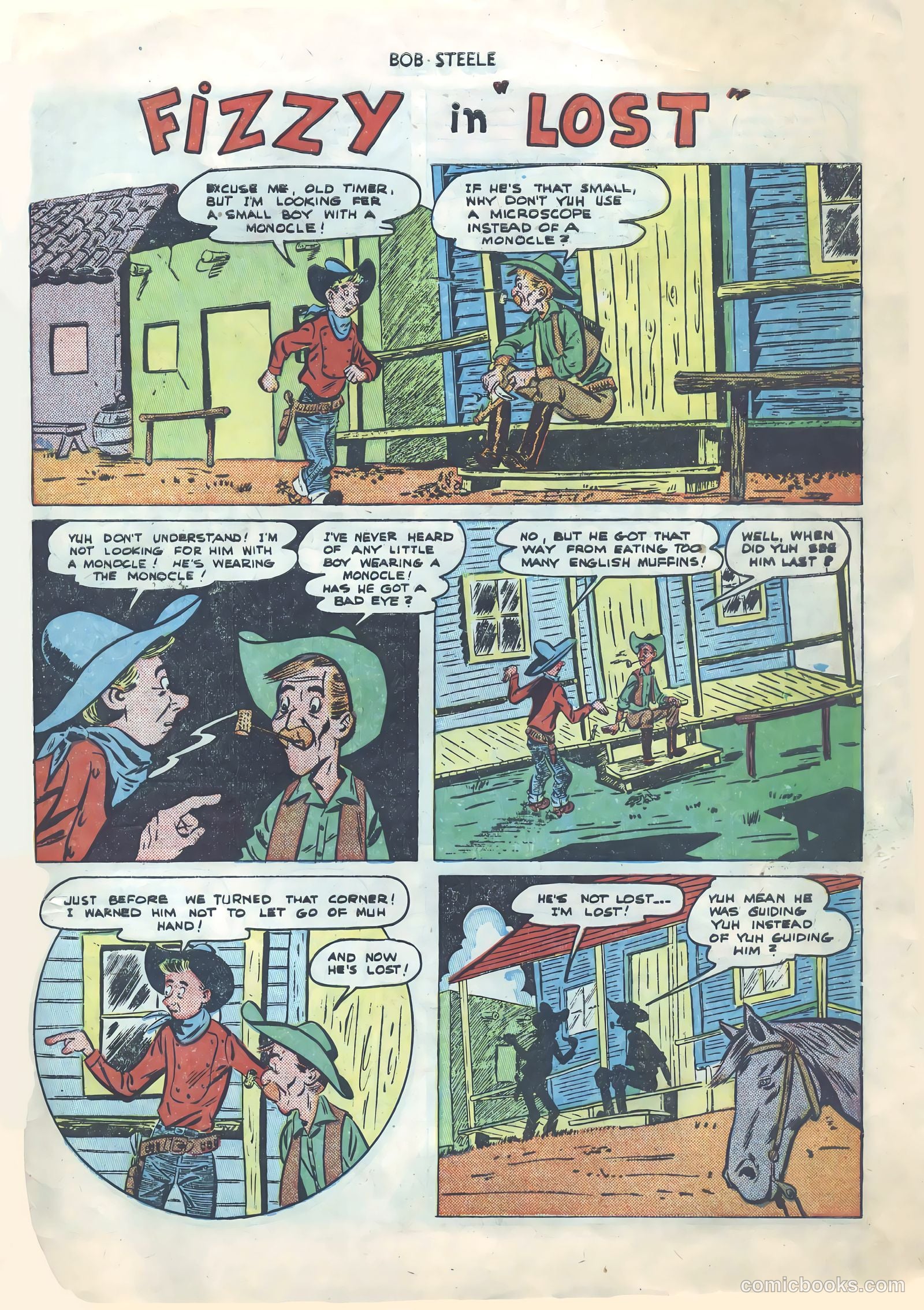 Bob Steele Western #1 — page 32 of 37