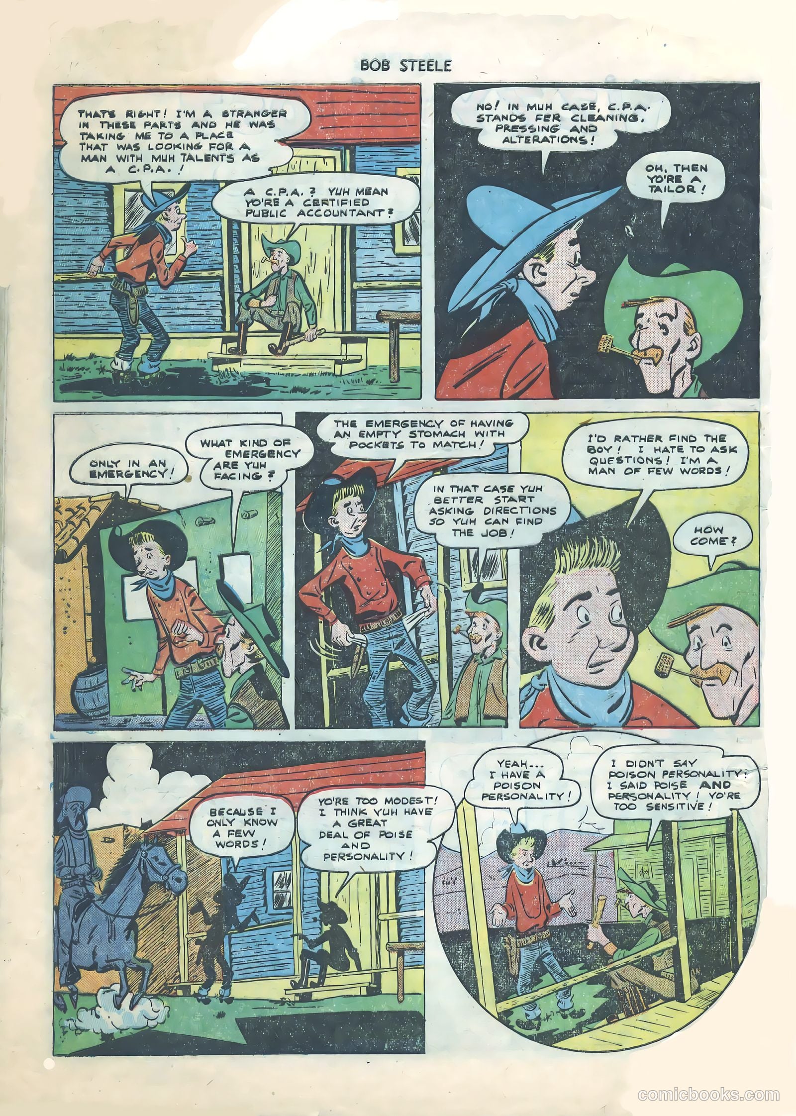 Bob Steele Western #1 — page 33 of 37