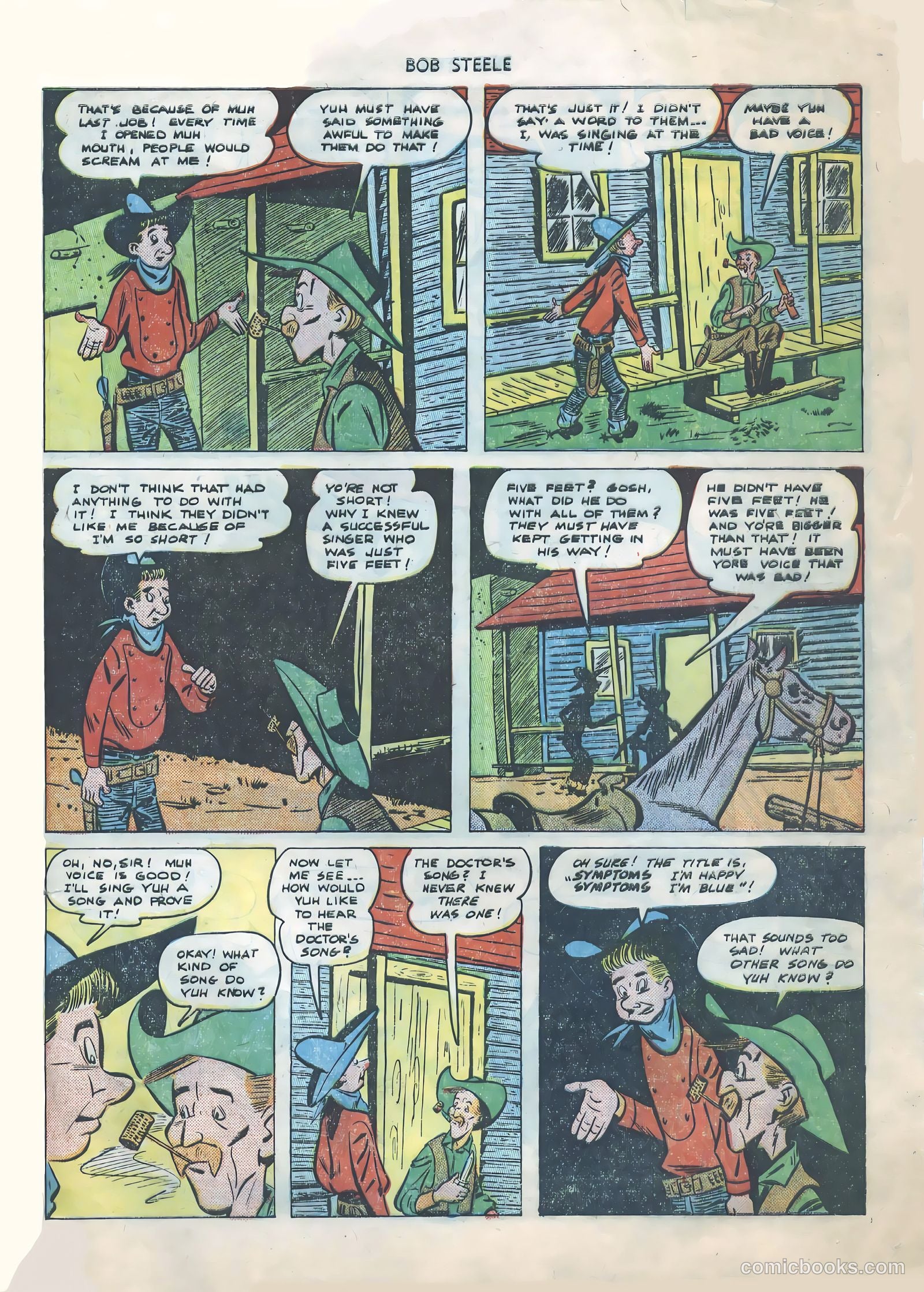 Bob Steele Western #1 — page 34 of 37