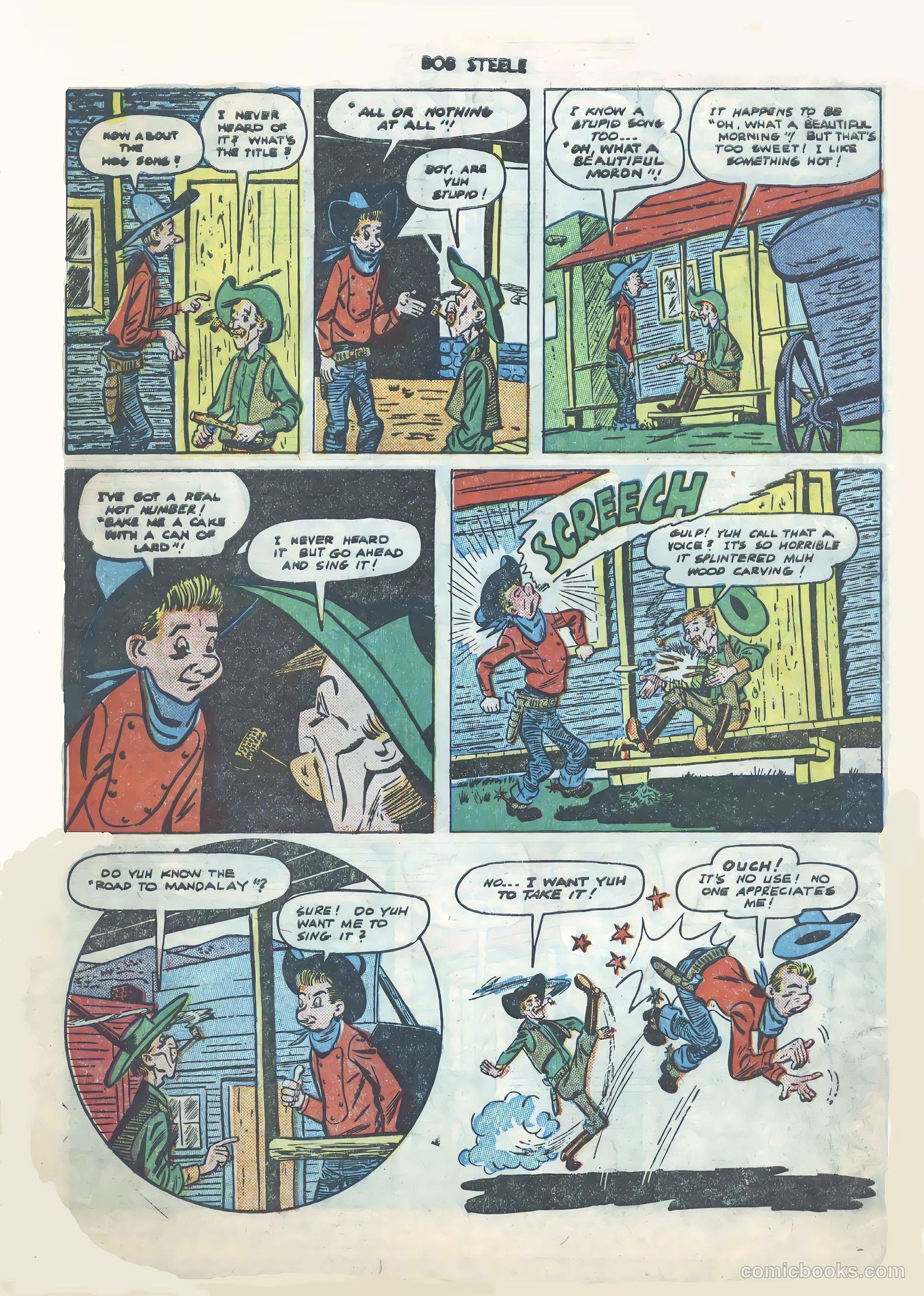 Bob Steele Western #1 — page 35 of 37