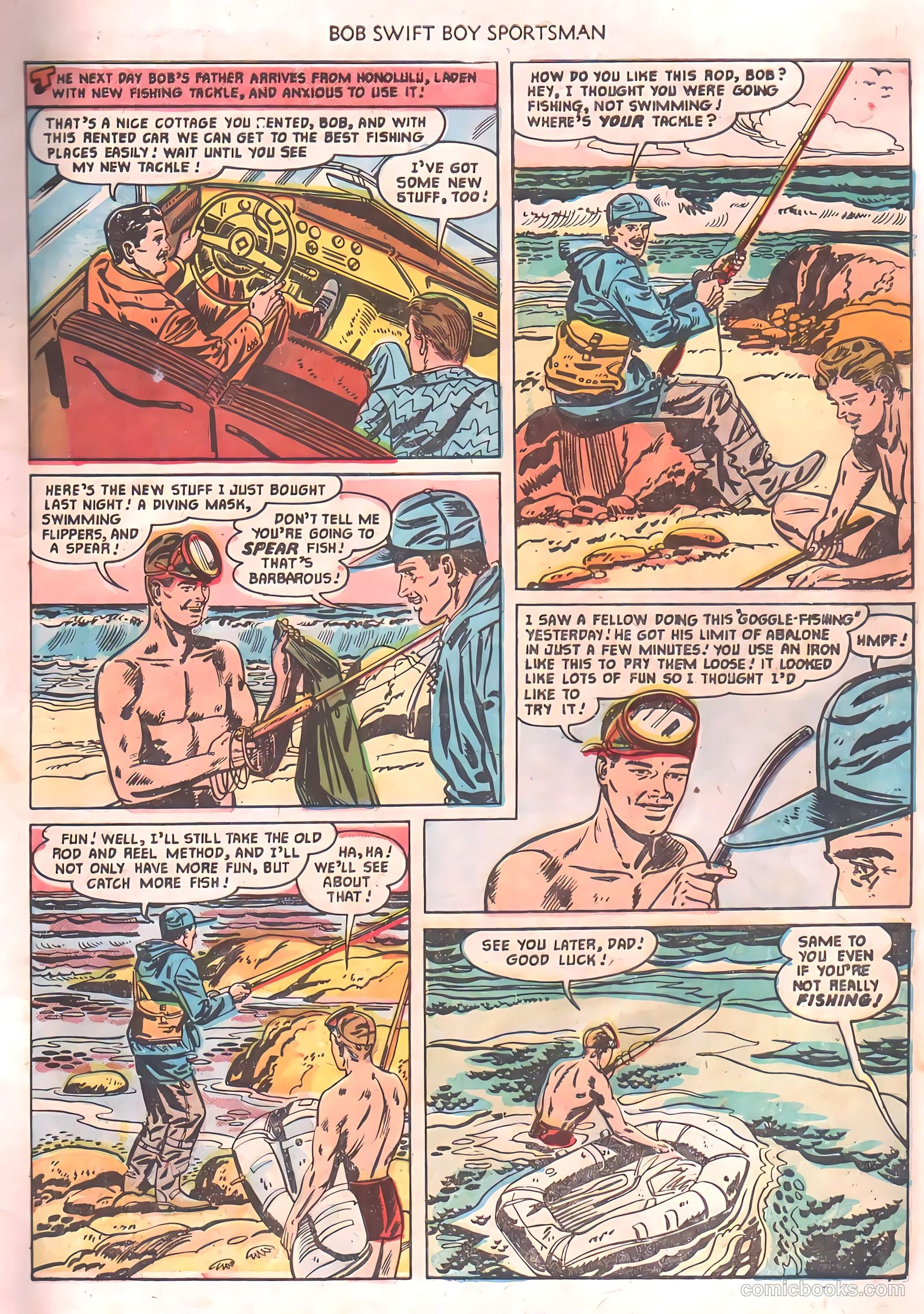 Bob Swift, Boy Sportsman #3 — page 7 of 36