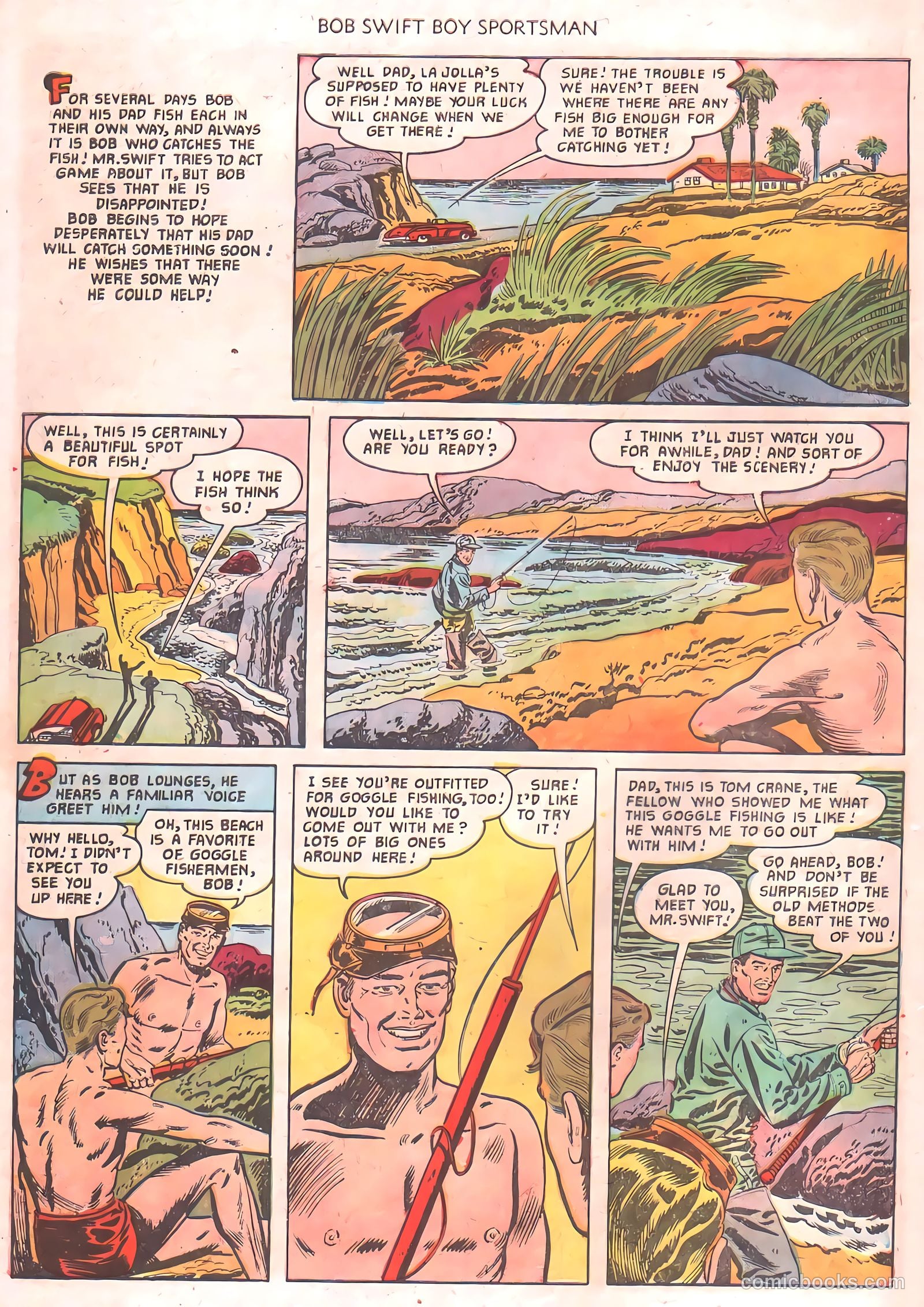 Bob Swift, Boy Sportsman #3 — page 10 of 36