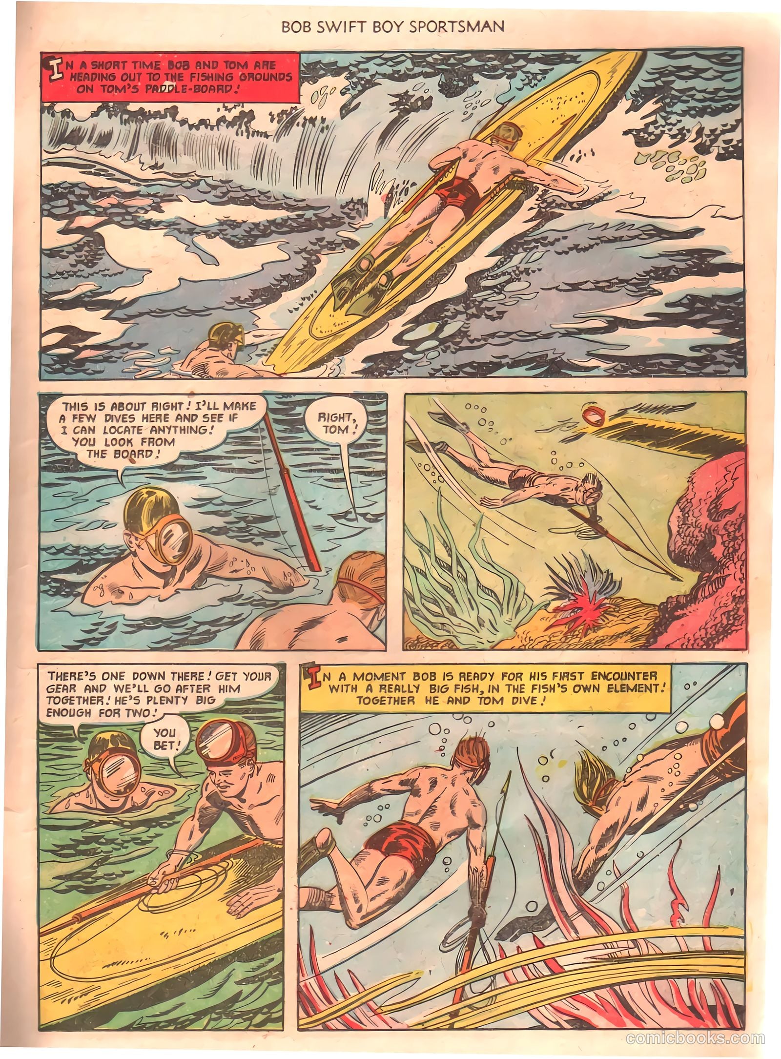 Bob Swift, Boy Sportsman #3 — page 11 of 36