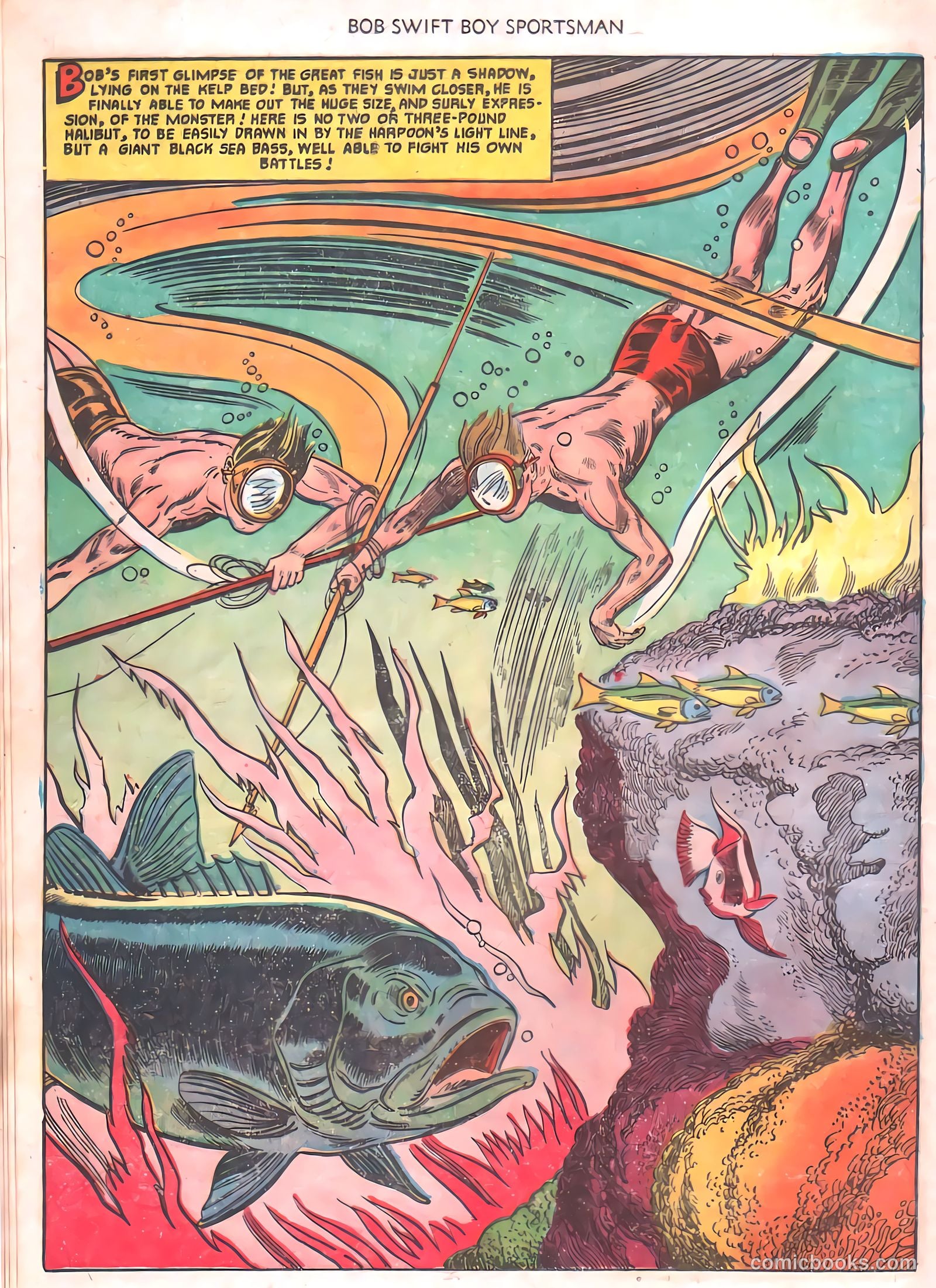 Bob Swift, Boy Sportsman #3 — page 12 of 36