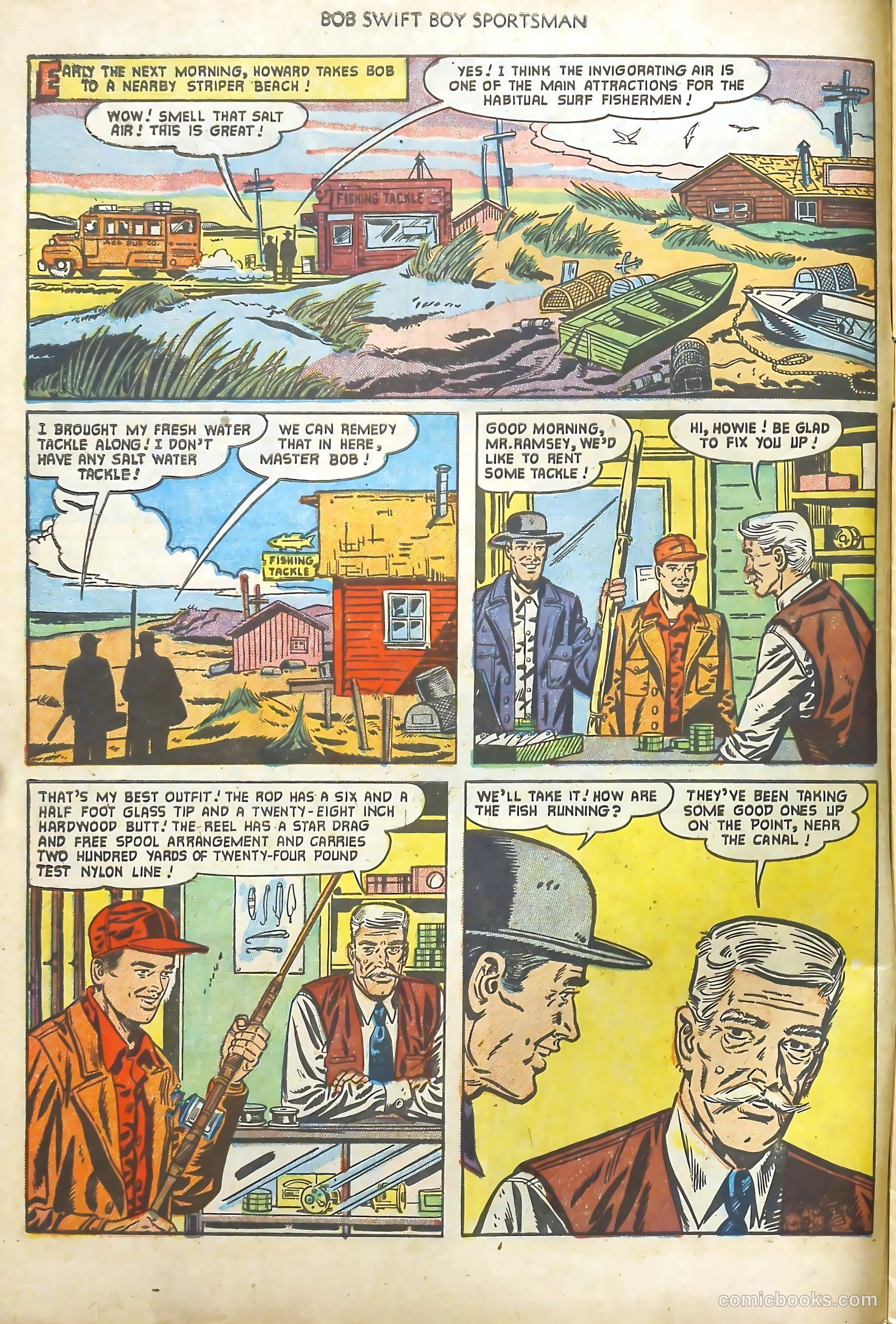 Bob Swift, Boy Sportsman #5 — page 6 of 37