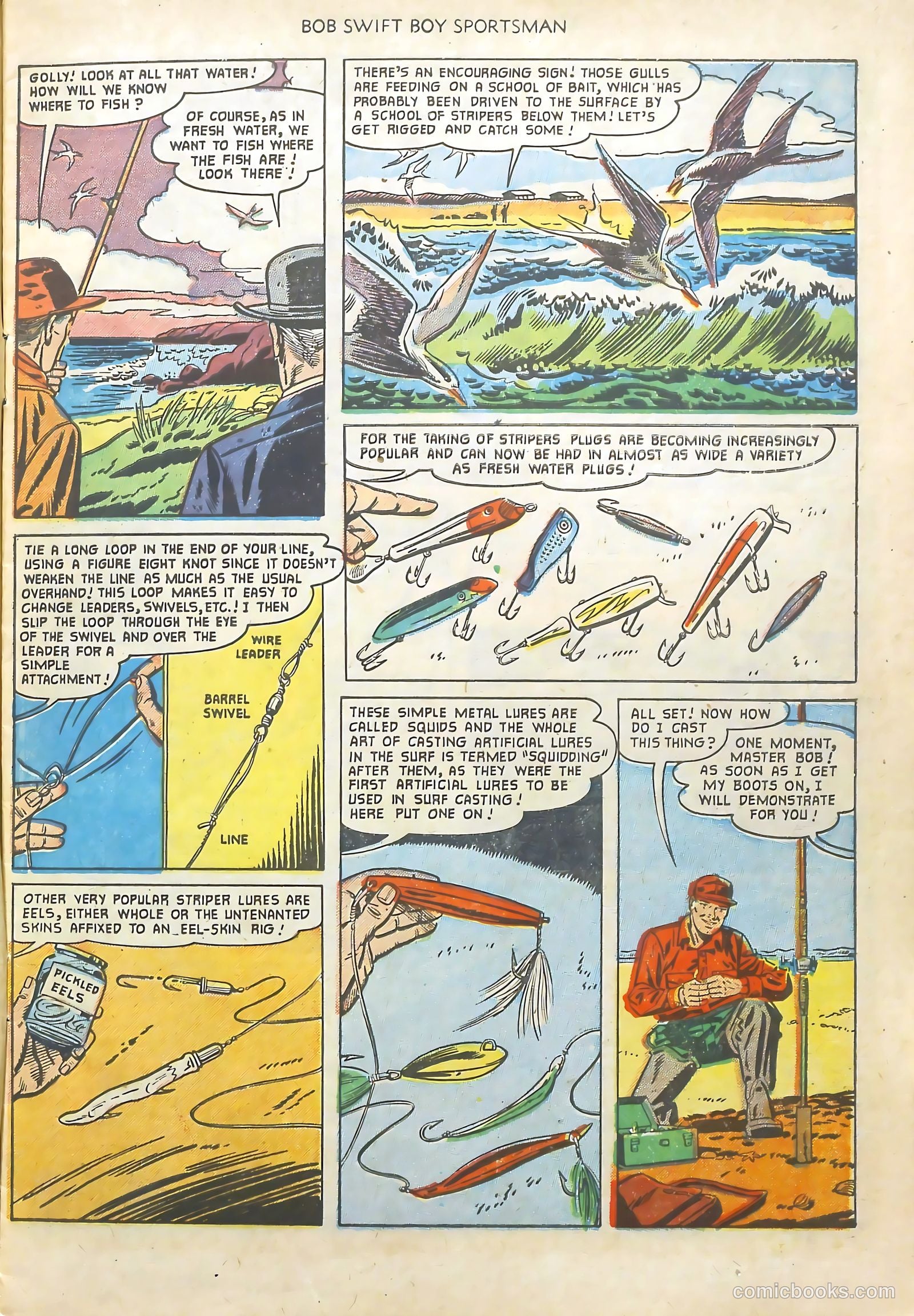 Bob Swift, Boy Sportsman #5 — page 7 of 37