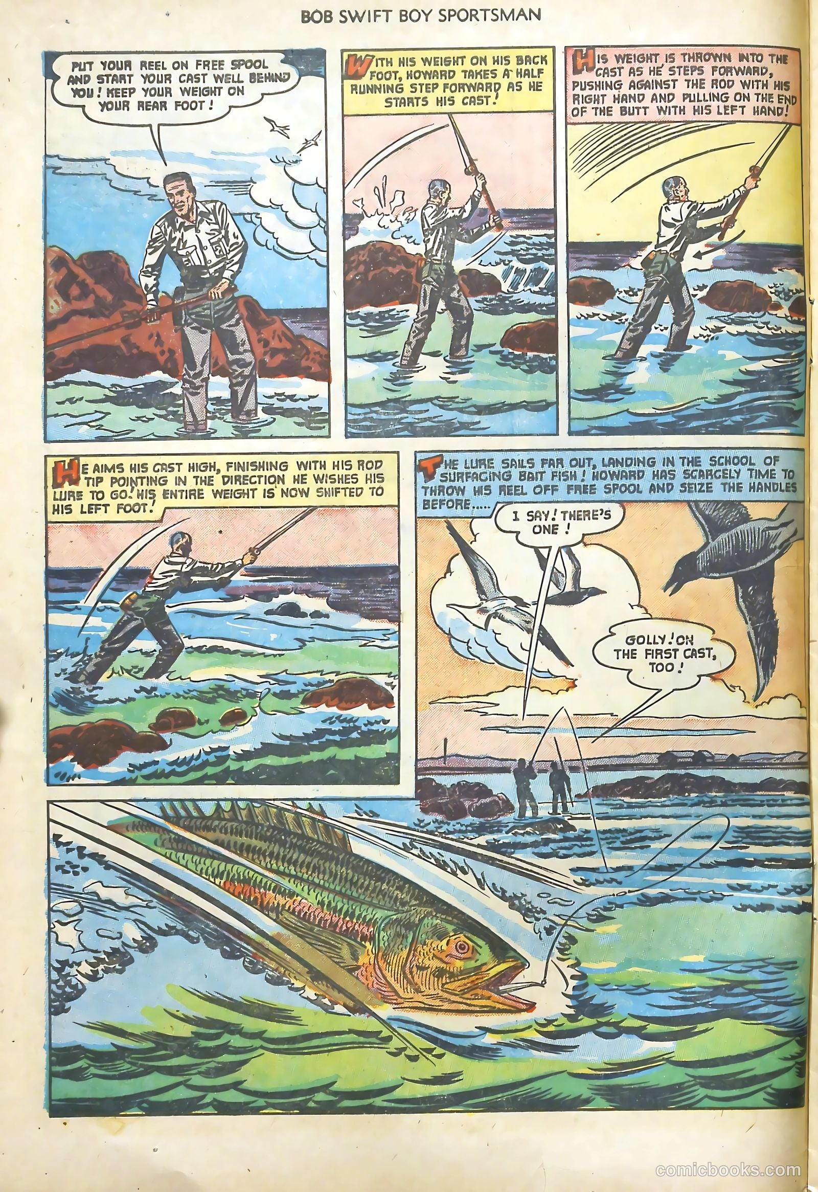 Bob Swift, Boy Sportsman #5 — page 8 of 37