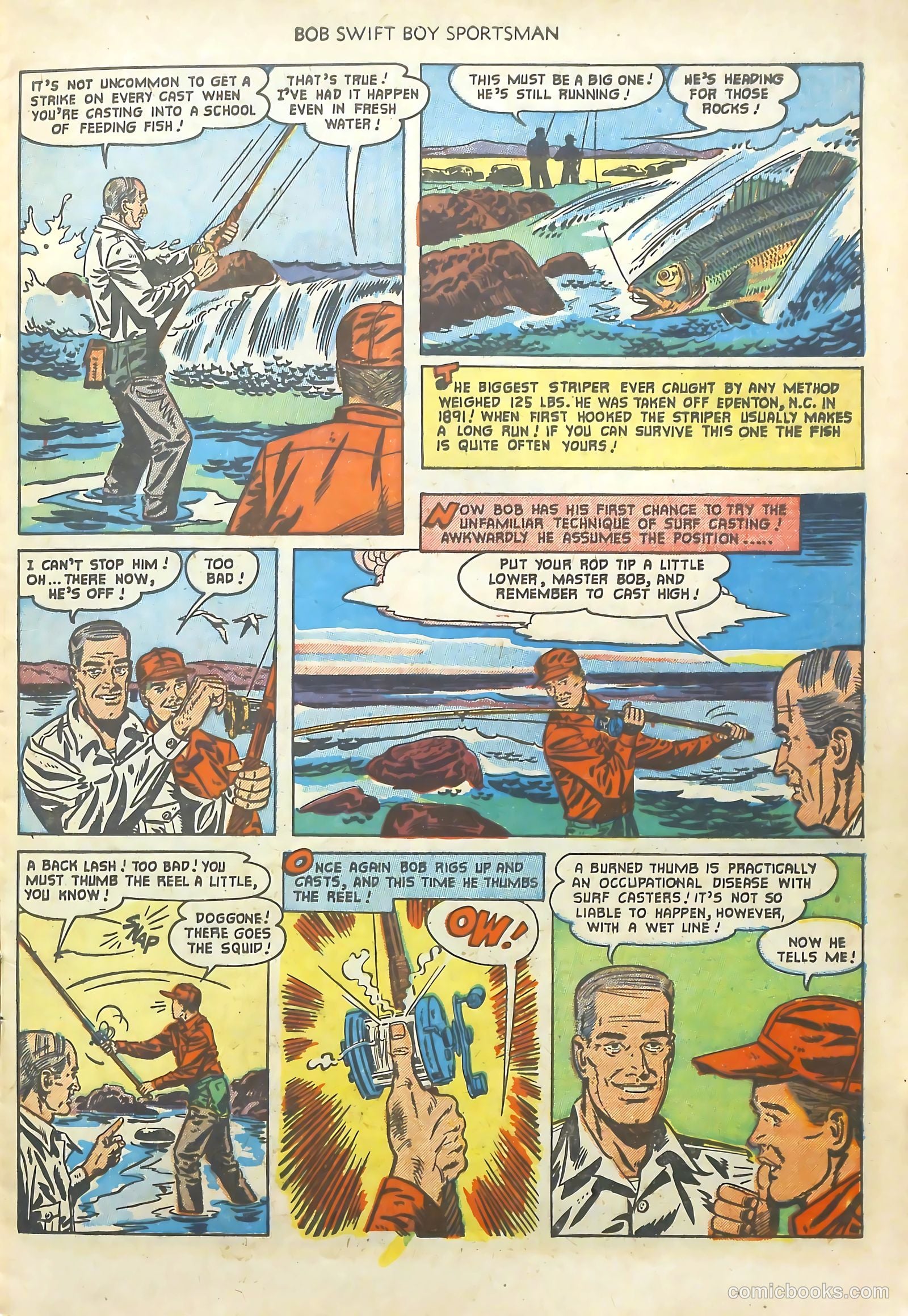 Bob Swift, Boy Sportsman #5 — page 9 of 37