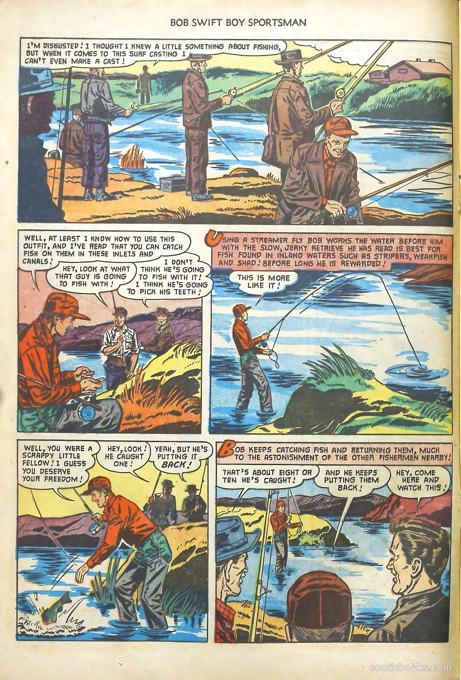 Bob Swift, Boy Sportsman #5 — page 12 of 37